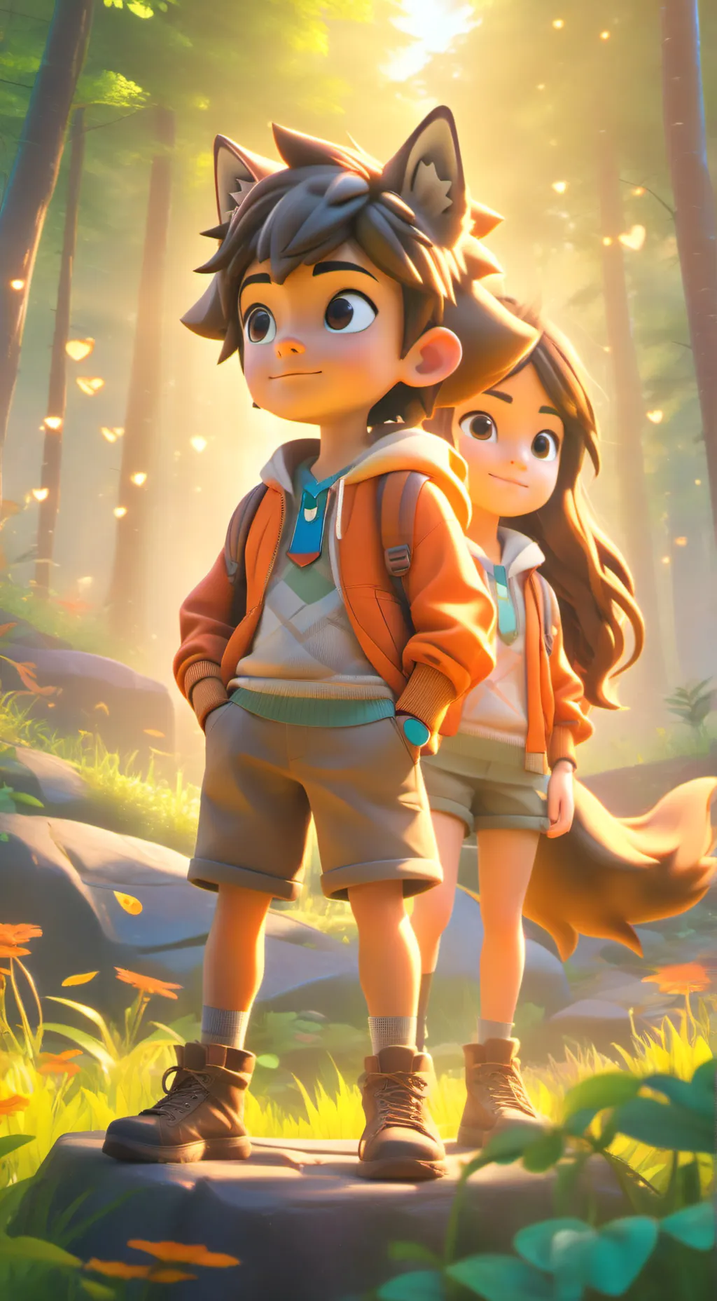 ai character: adam & Amelia background