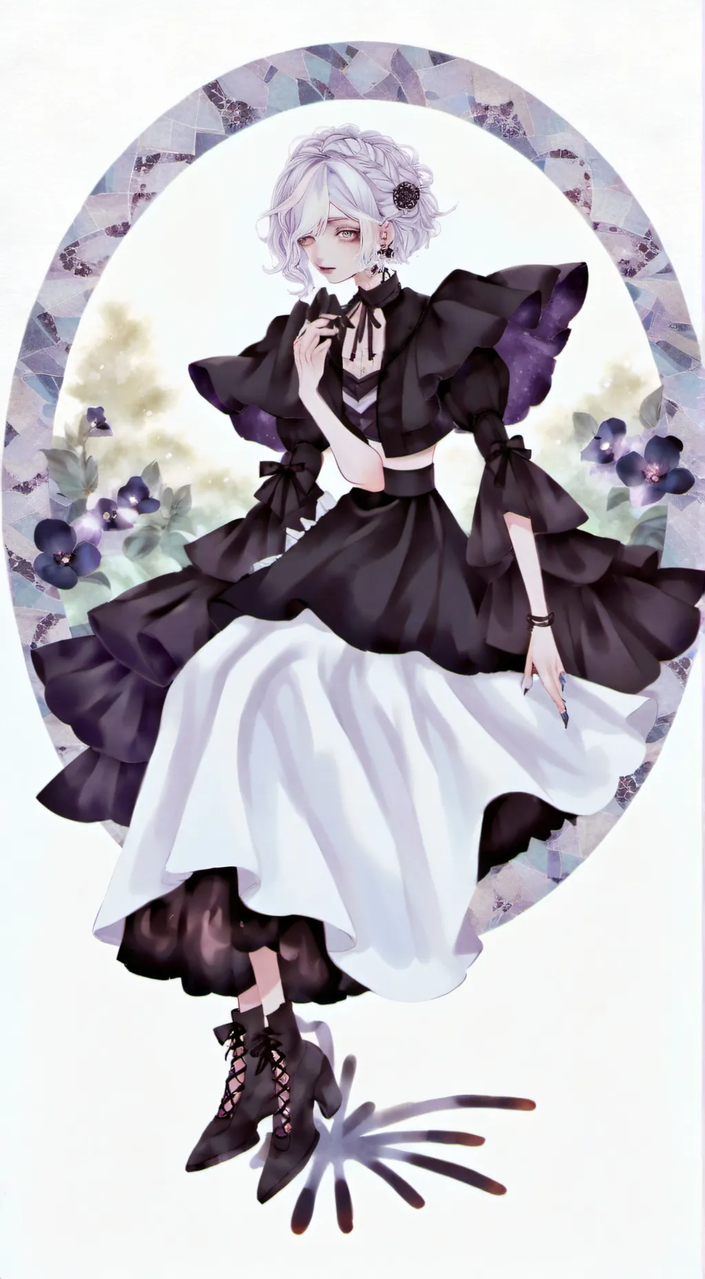 ai character: Christine(pickme) background