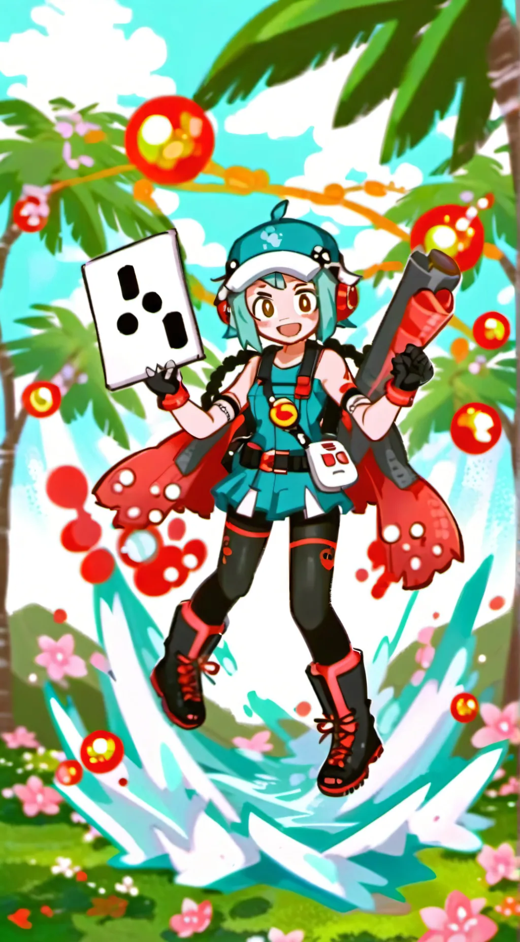 ai character: ★†Hatsune Miku> background