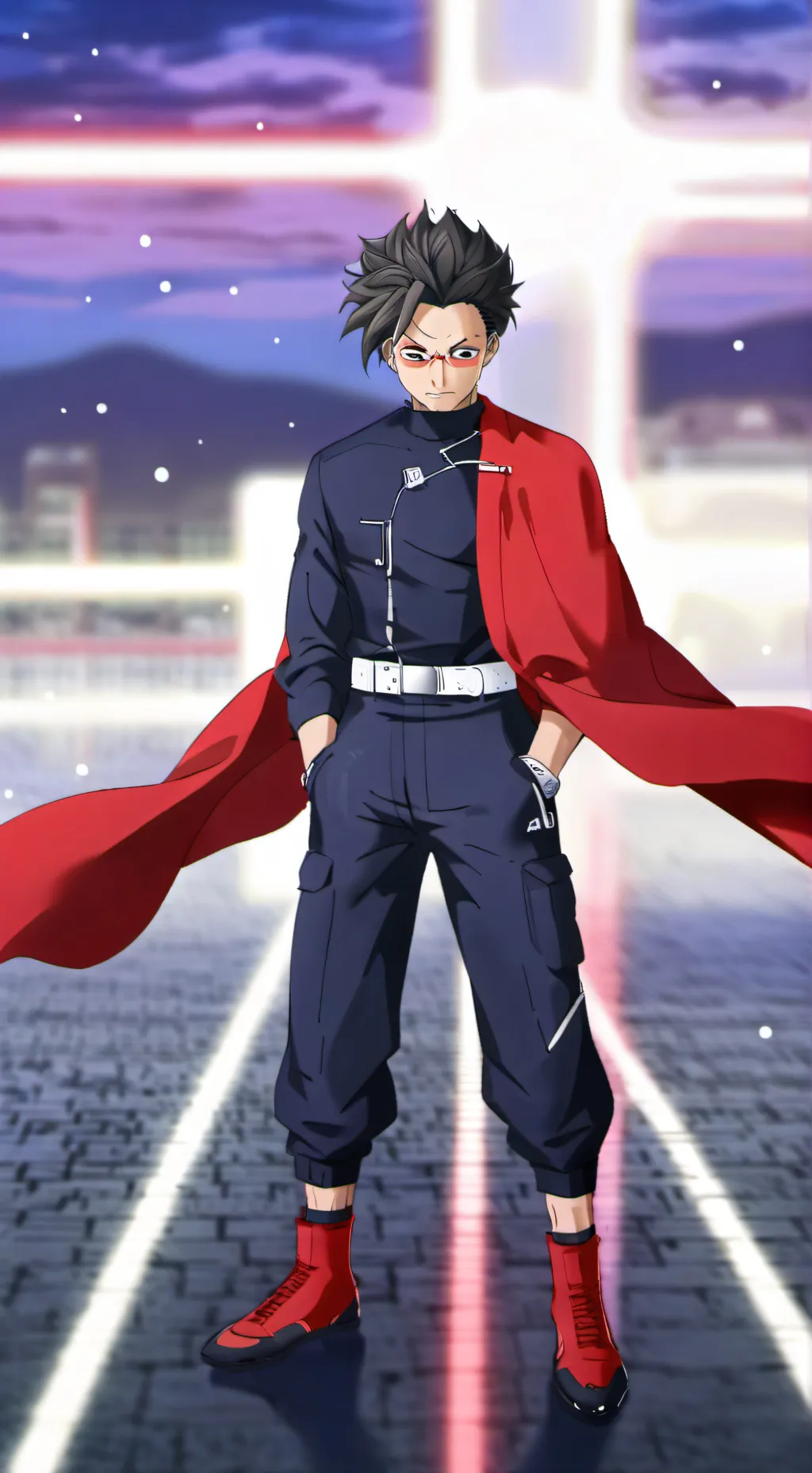 ai character: jack black background