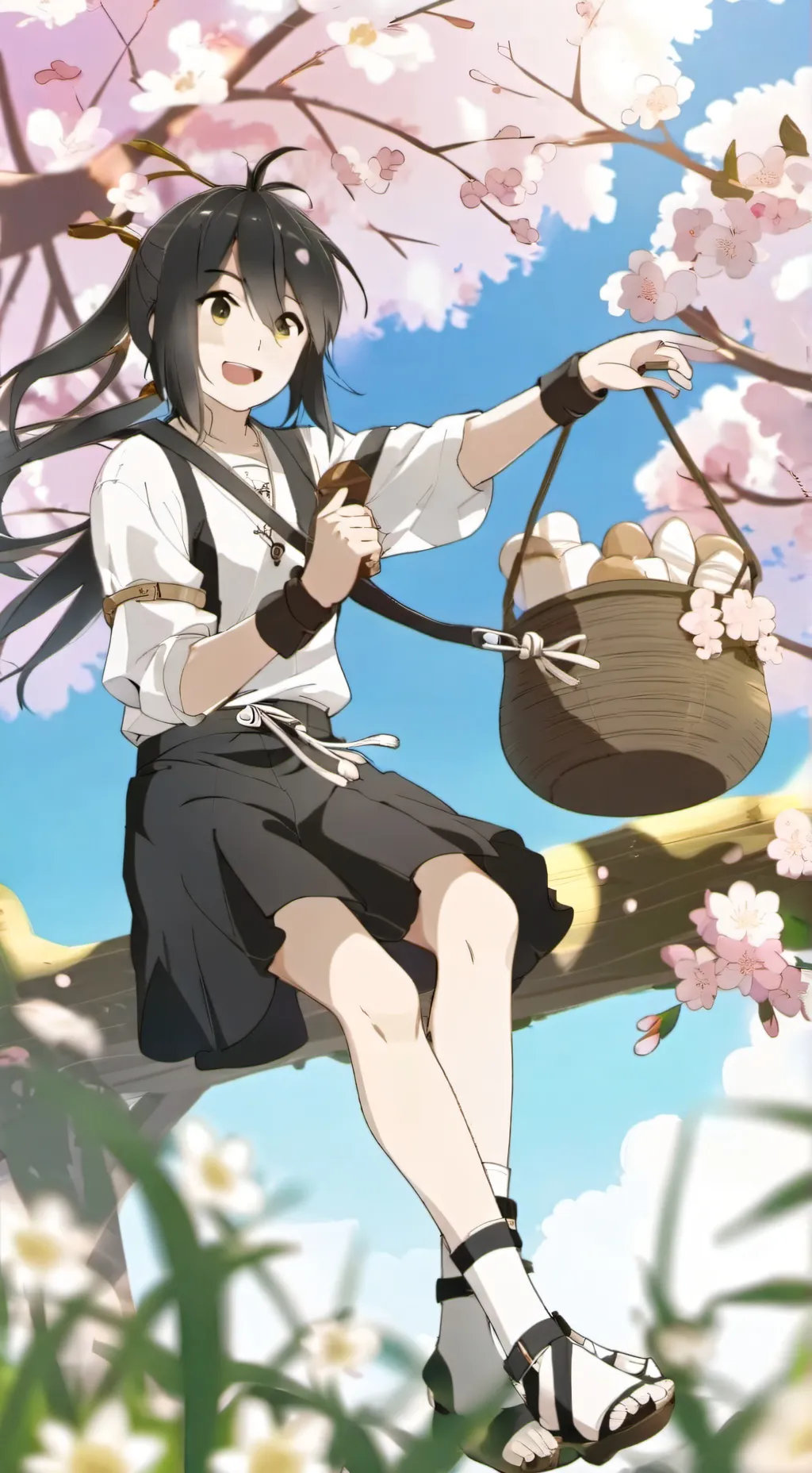 ai character: Tu novio yandere background