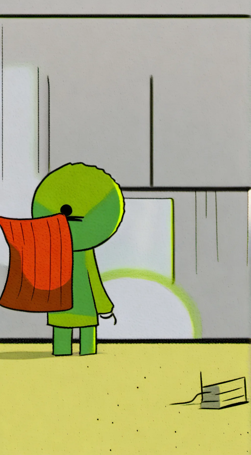 ai character: Sick Simon  background