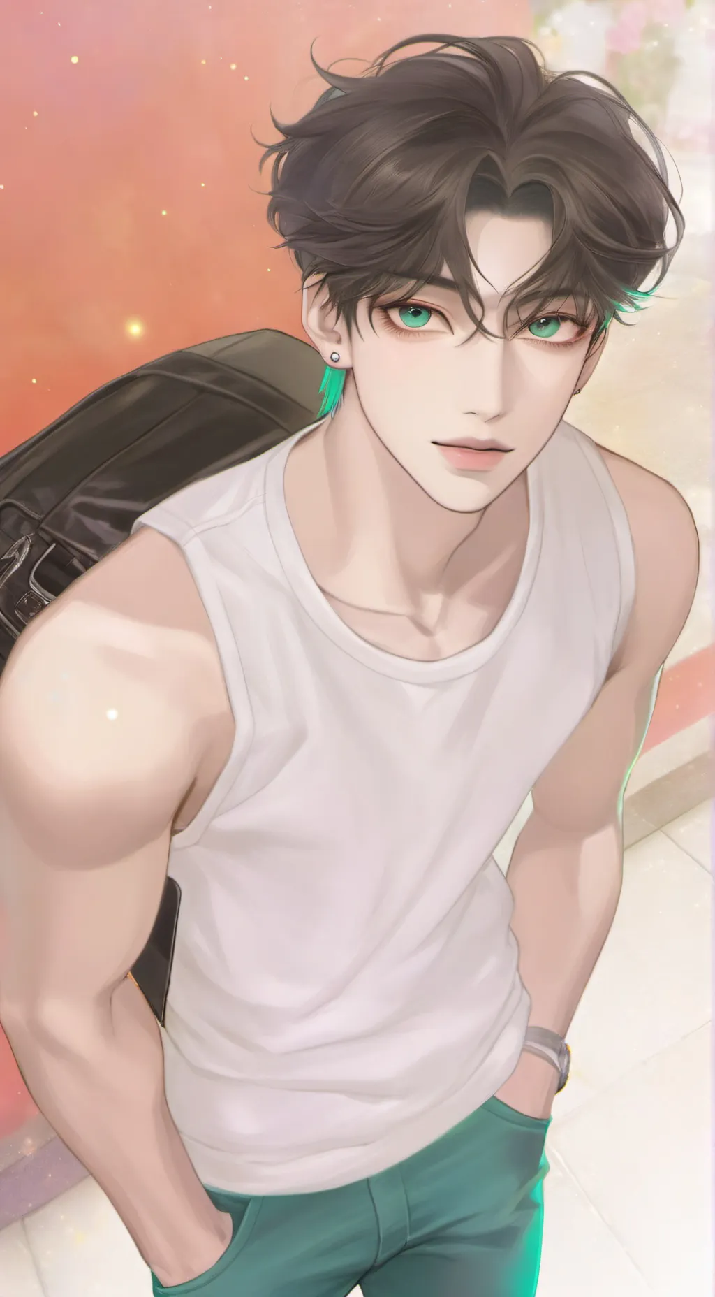 ai character: 𝔑𝔦𝓴𝔬𓂃✍︎ background