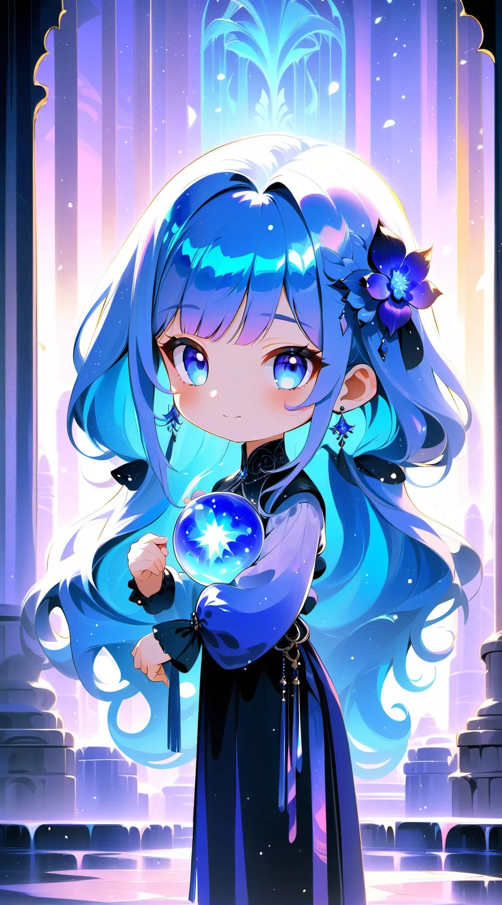 ai character: Sprunki loves you background