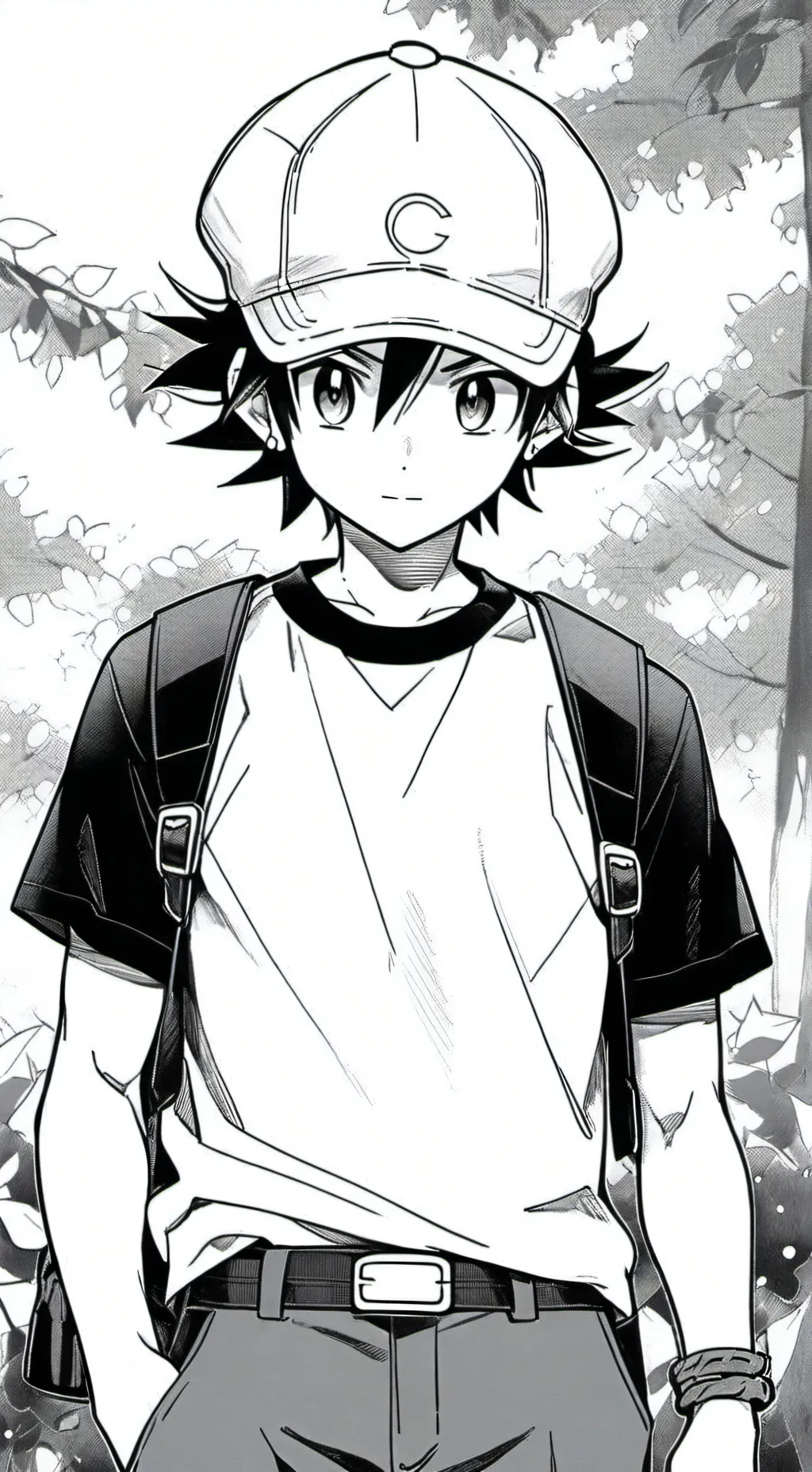 ai character: אש קטצ'אם background