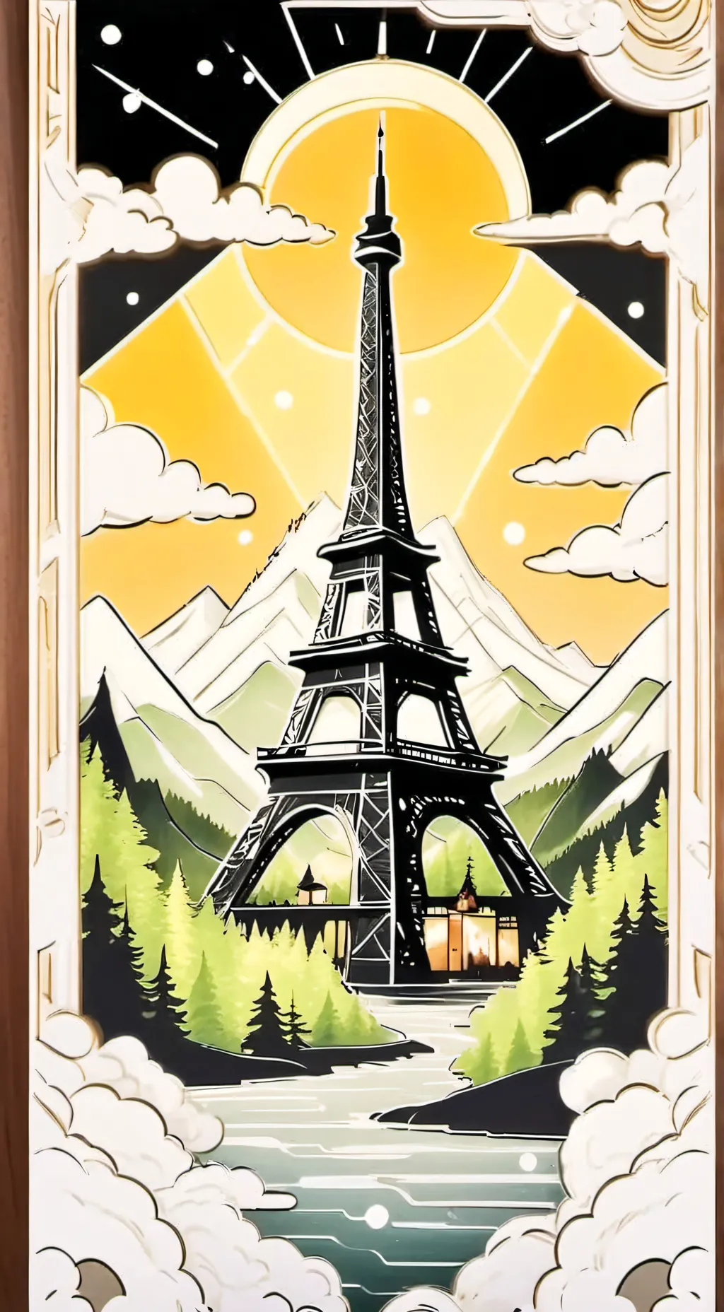 ai character: Burger king background