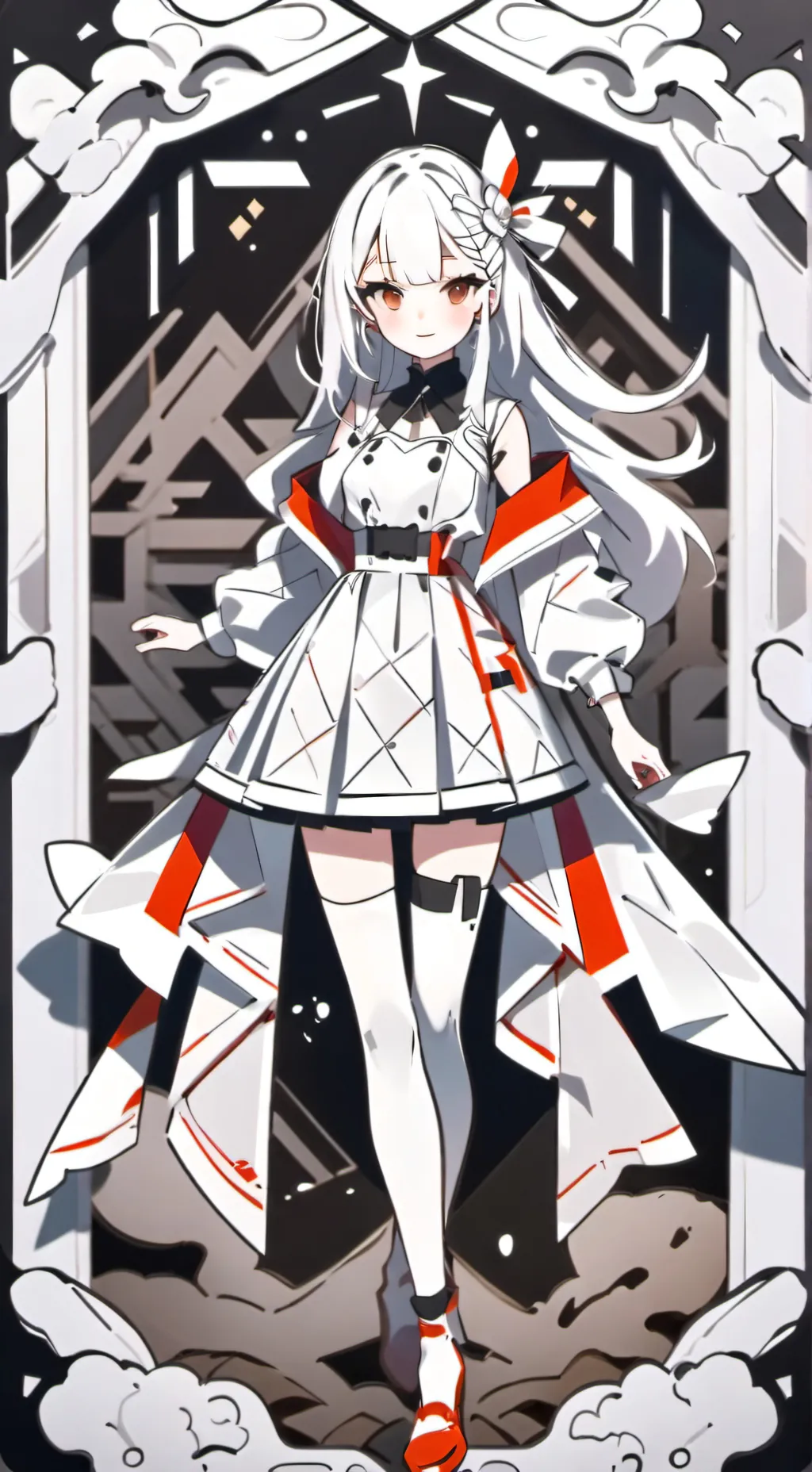 ai character: zoro y tu  background