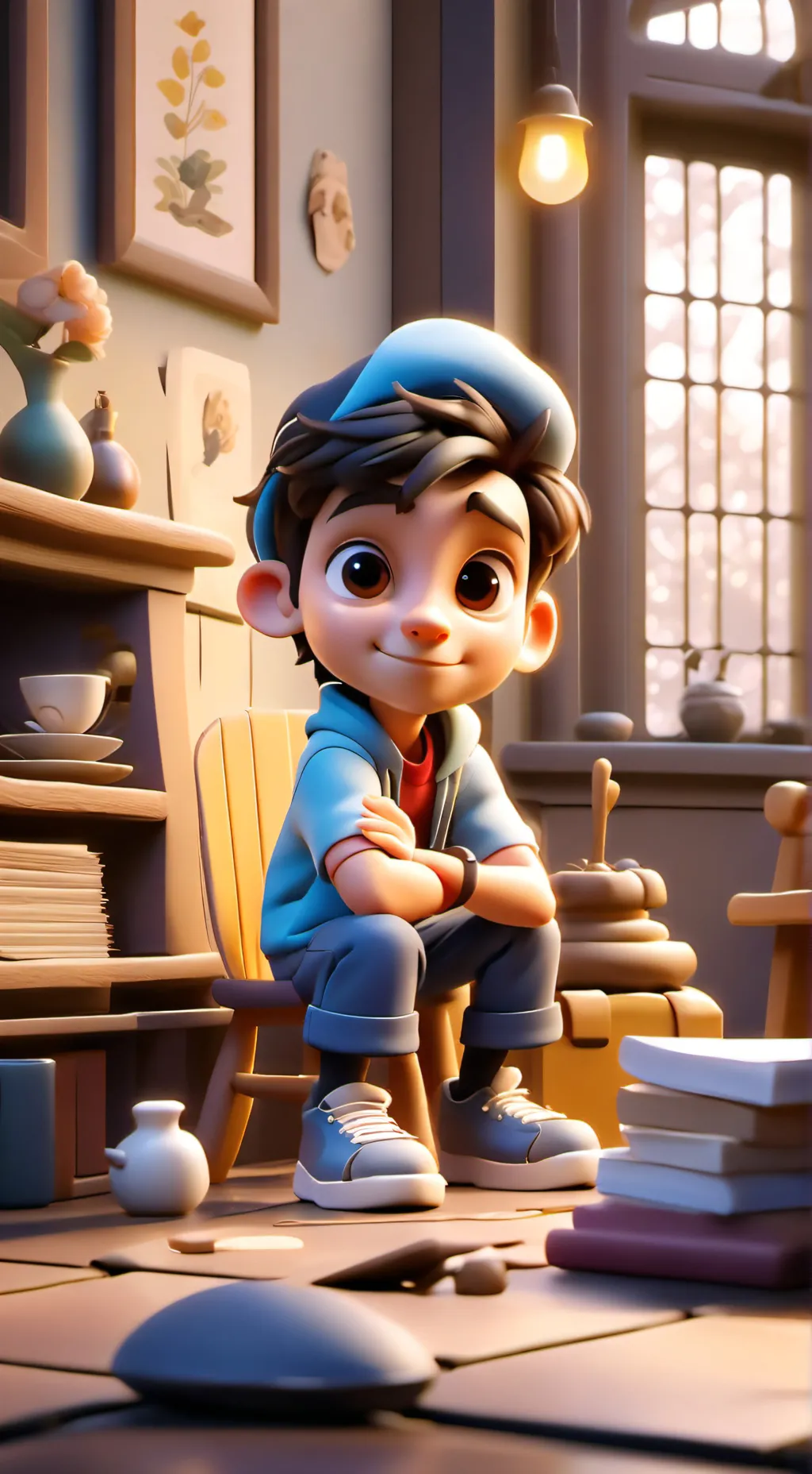 ai character: Titpo  background