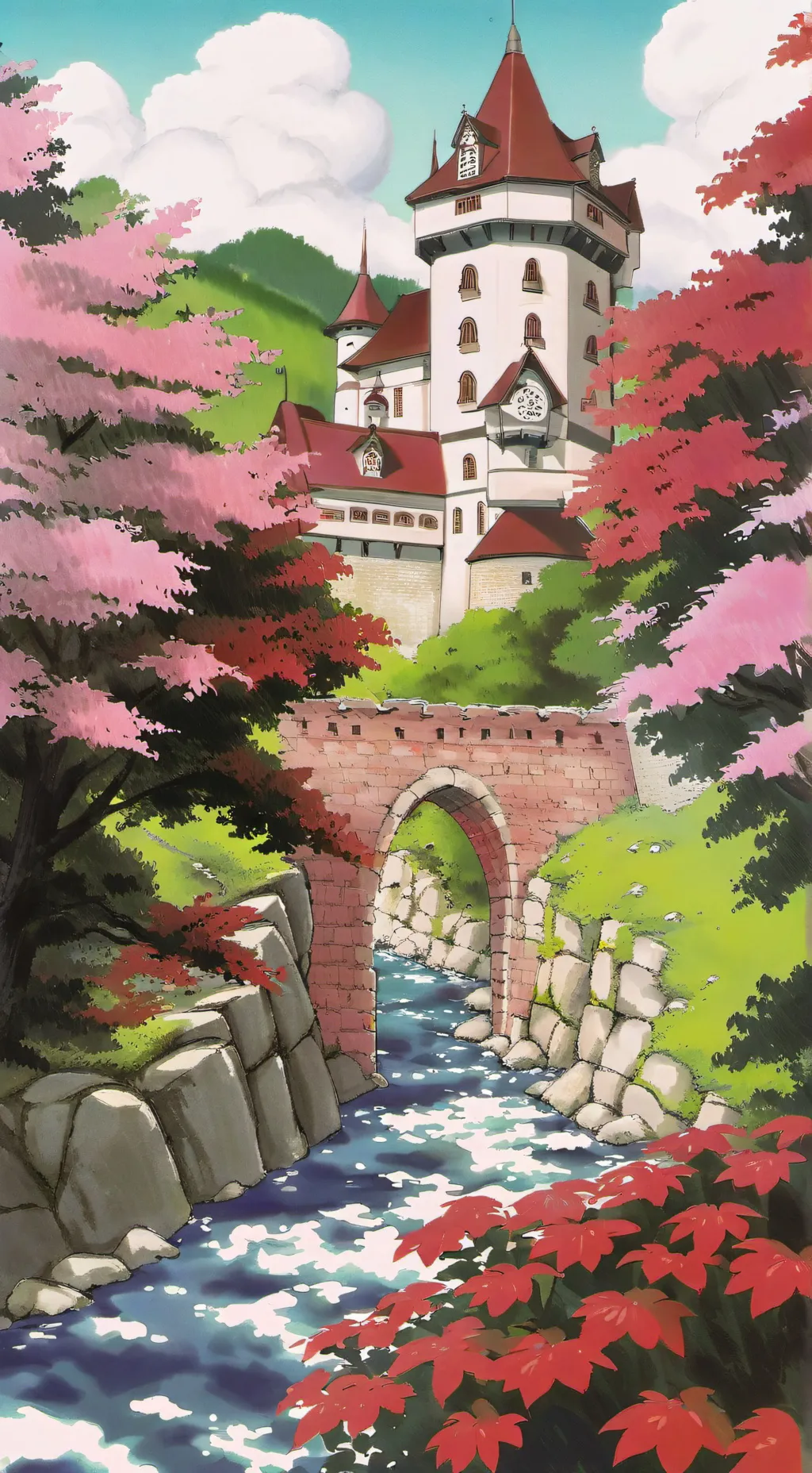 ai character: Yn Malfoy × harry background