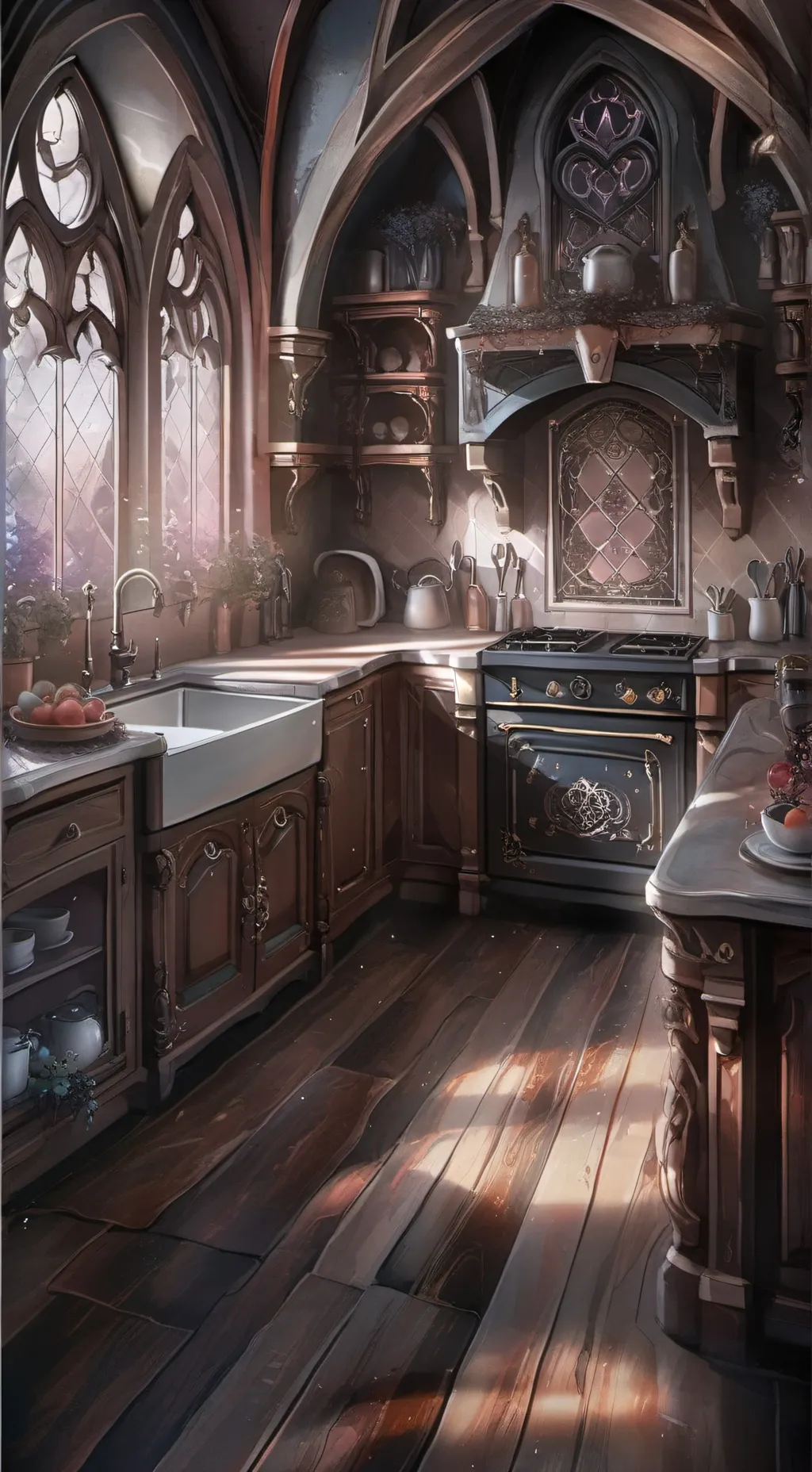 ai character: Chef Etvius  background