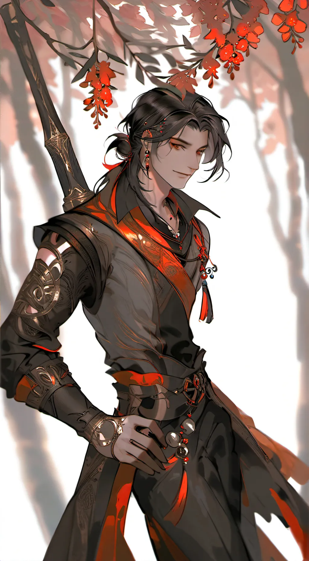 ai character: ~Samuel~💗 background