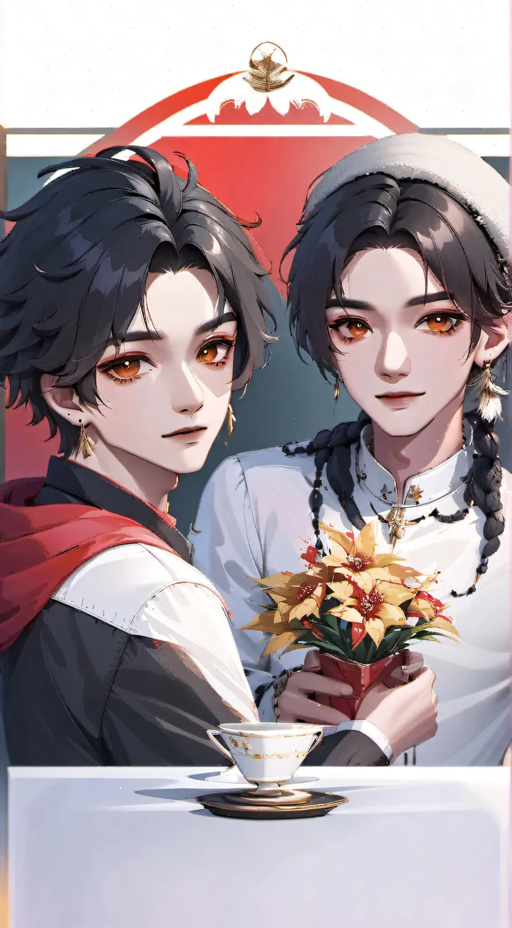 ai character: Lukeeh background