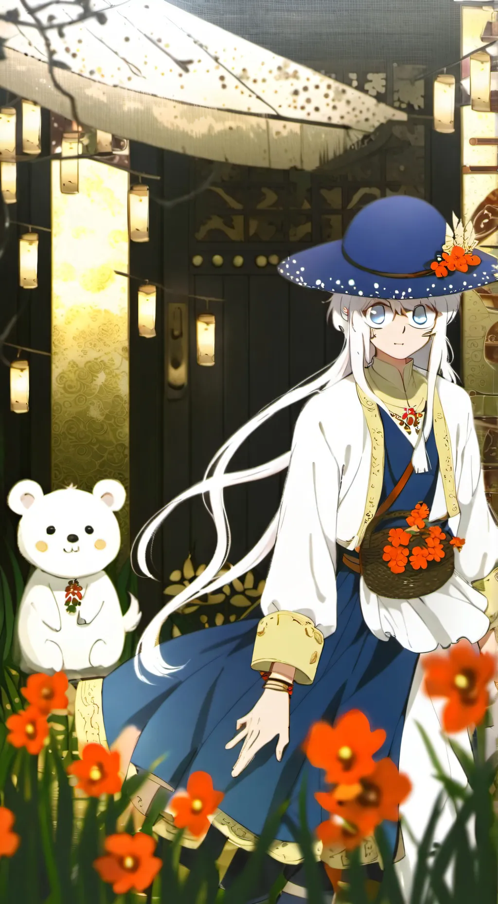 ai character: juliana♀️ background