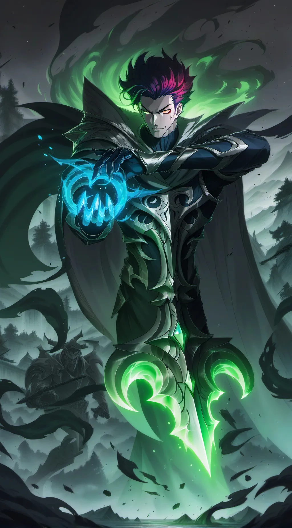 ai character: Hisoka background