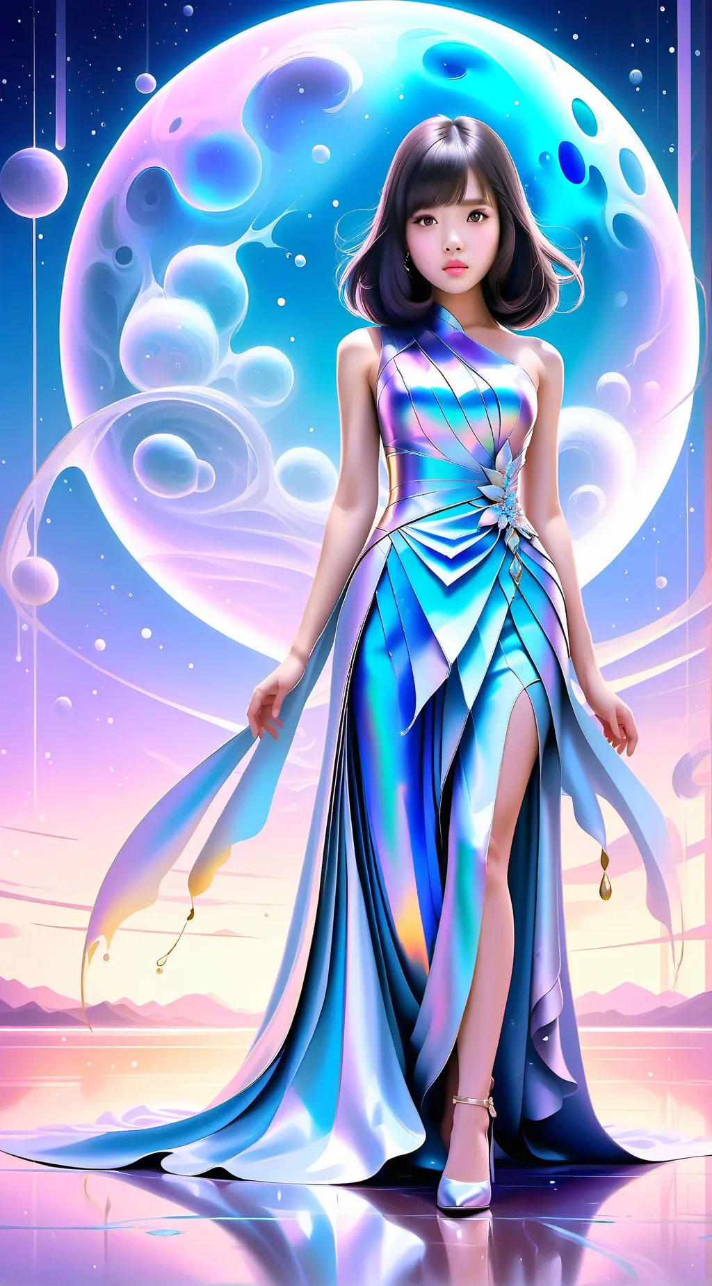 ai character: Marie background