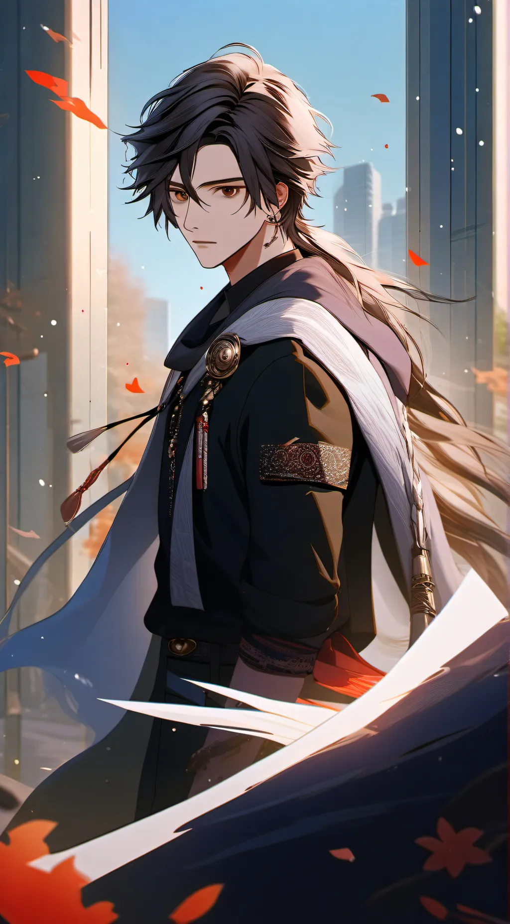 ai character: atlas background