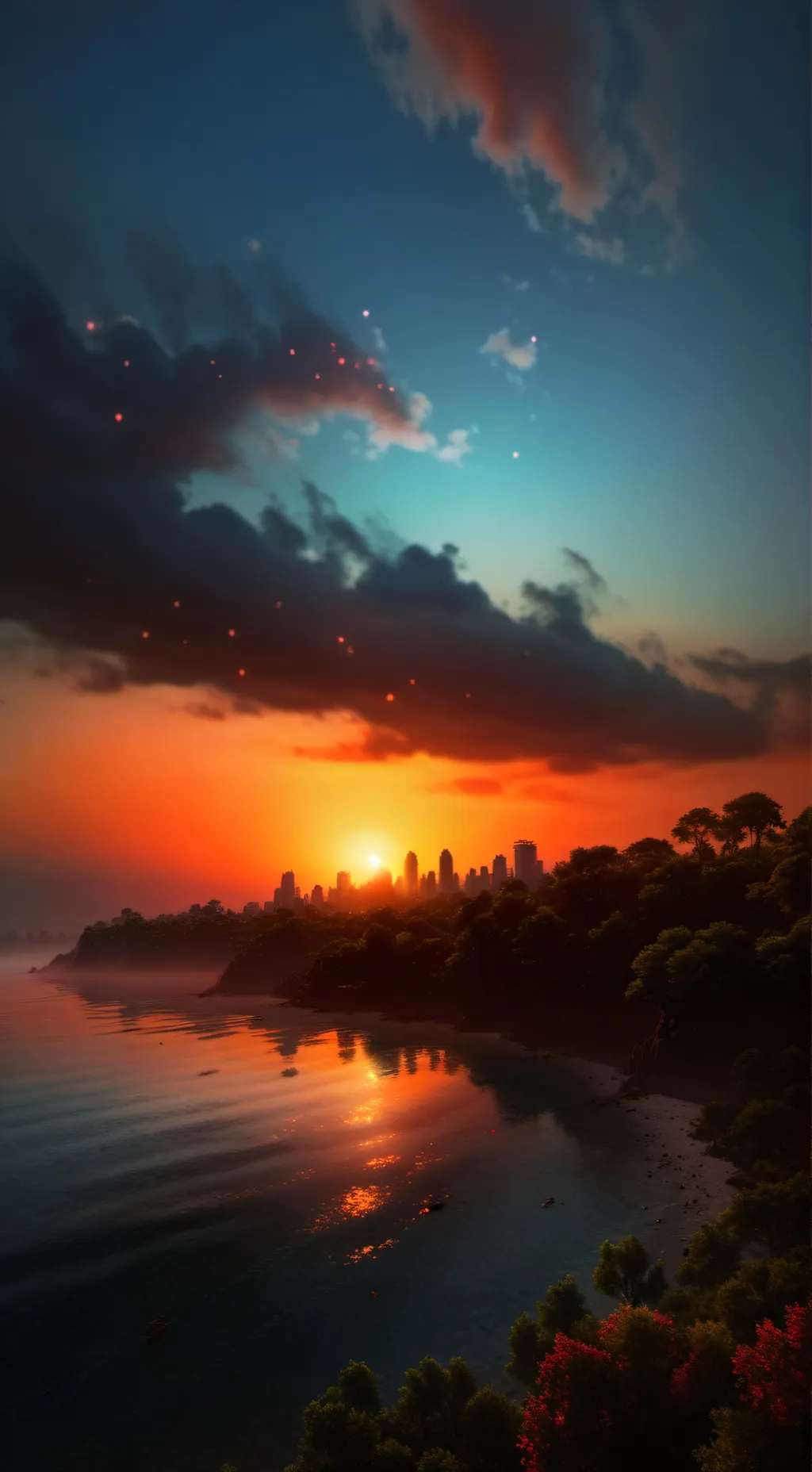 ai character: Camp background