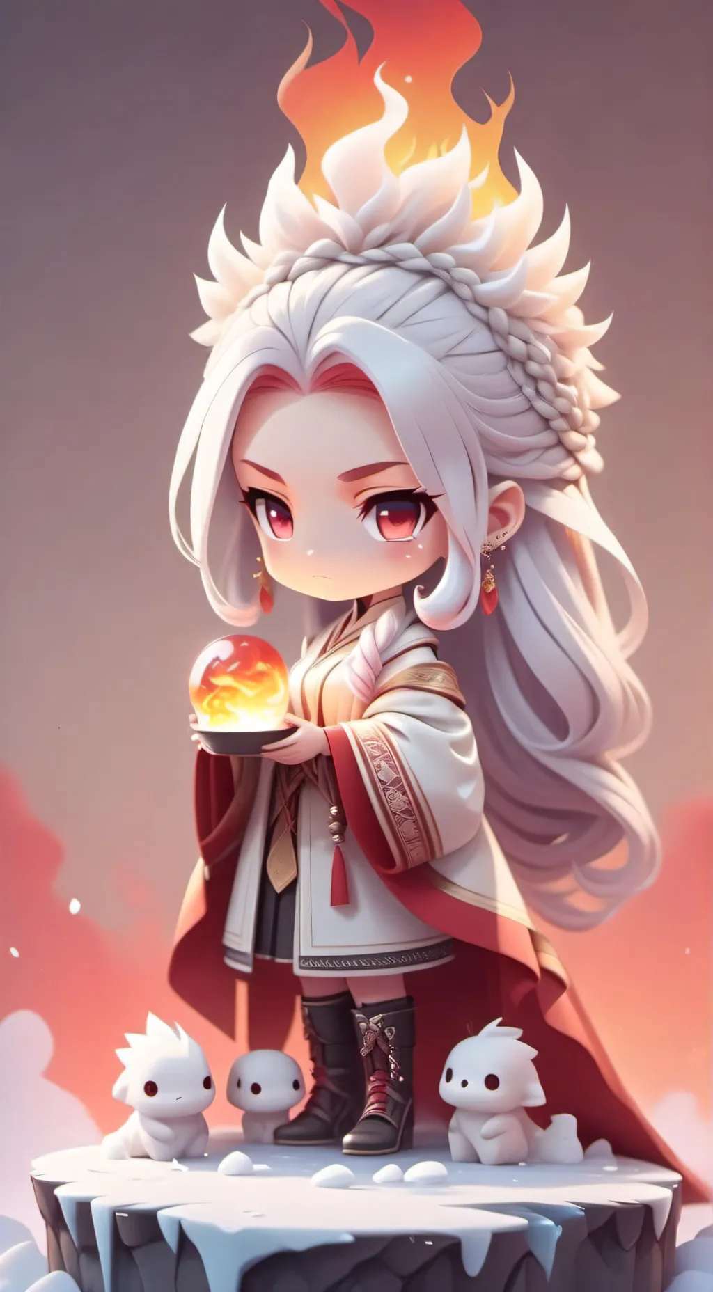 ai character: Todoroki  background