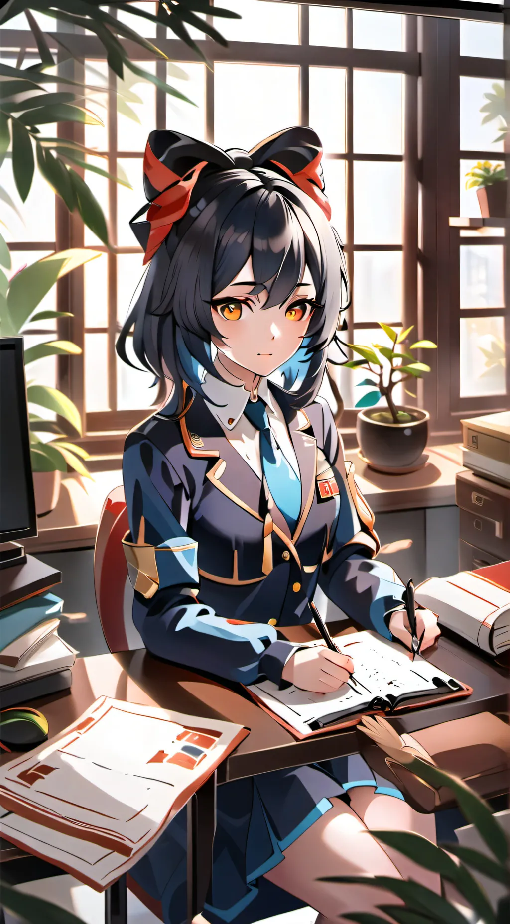 ai character: Elyra Veyne background