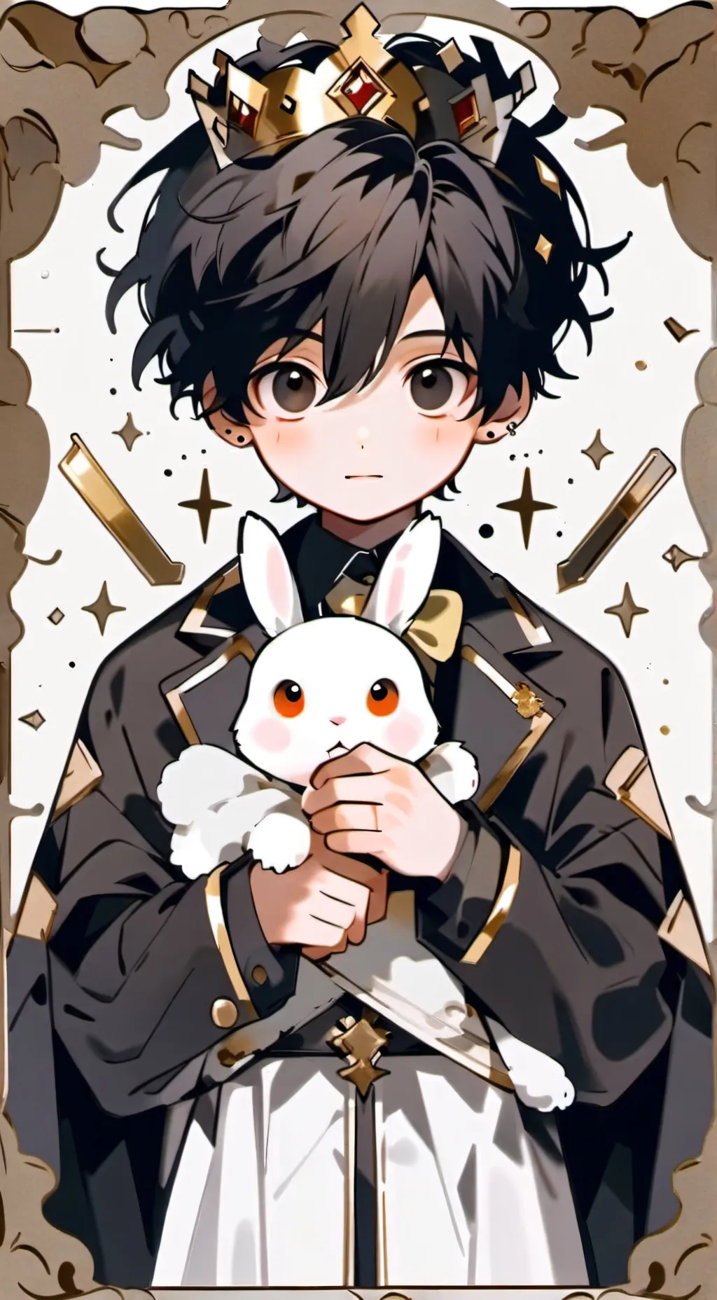 ai character: young prince(Finn) background