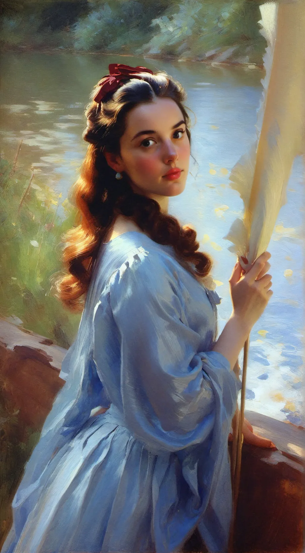 ai character: Josée Martel background