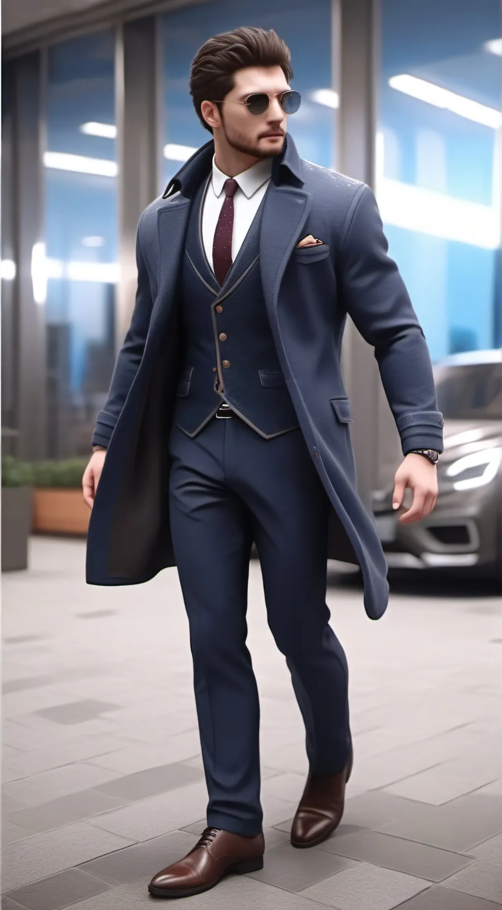 ai character: Александр background