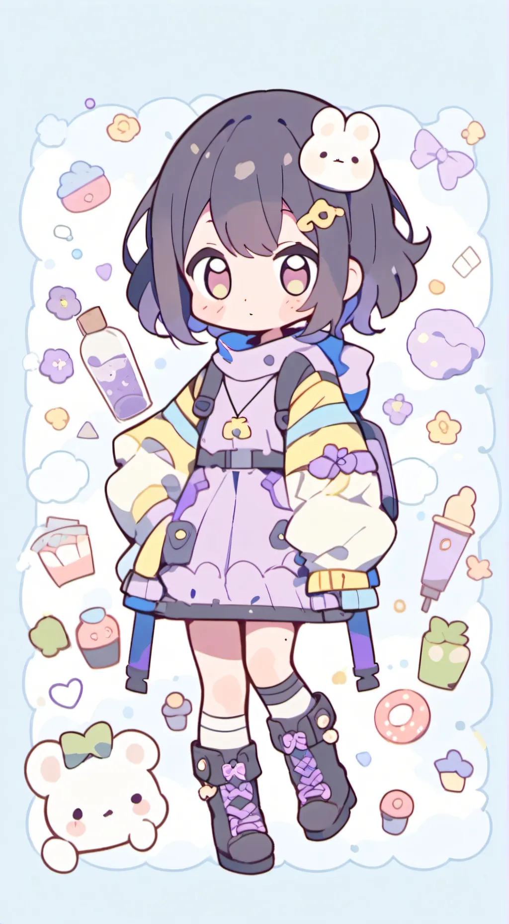 ai character: new student  background