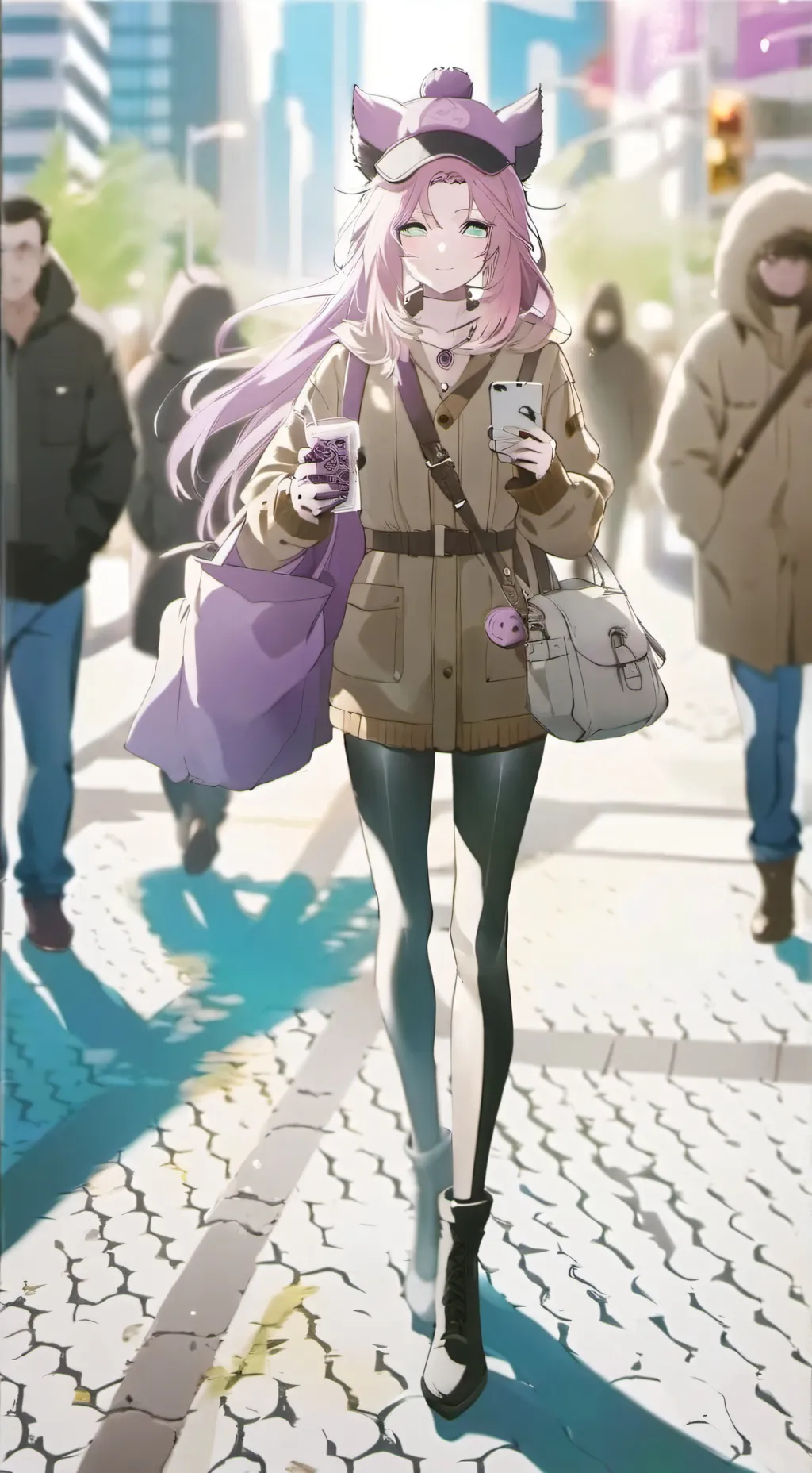 ai character: Miyu Takashi background