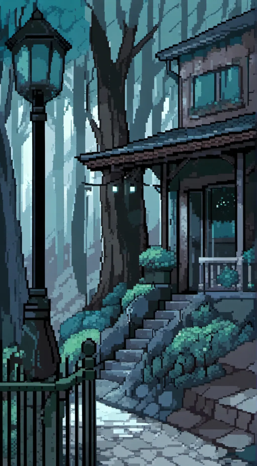 ai character: dandys world background