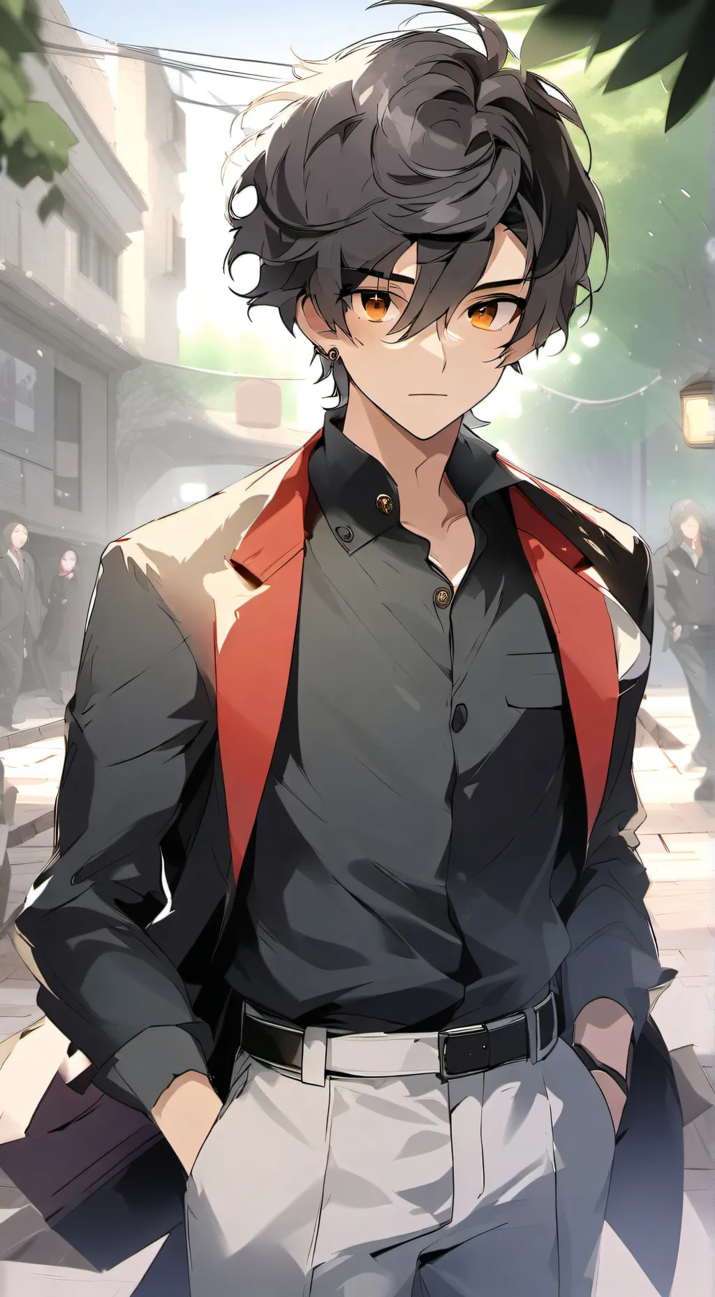 ai character: giulio  background