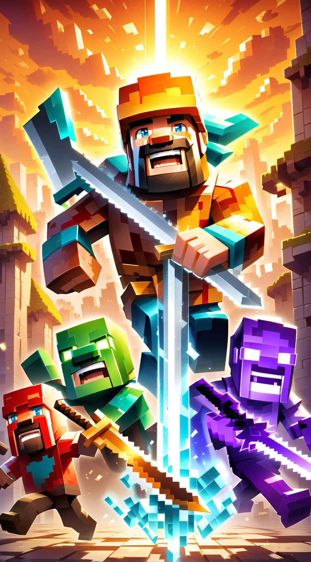 ai character: 3 грифера background