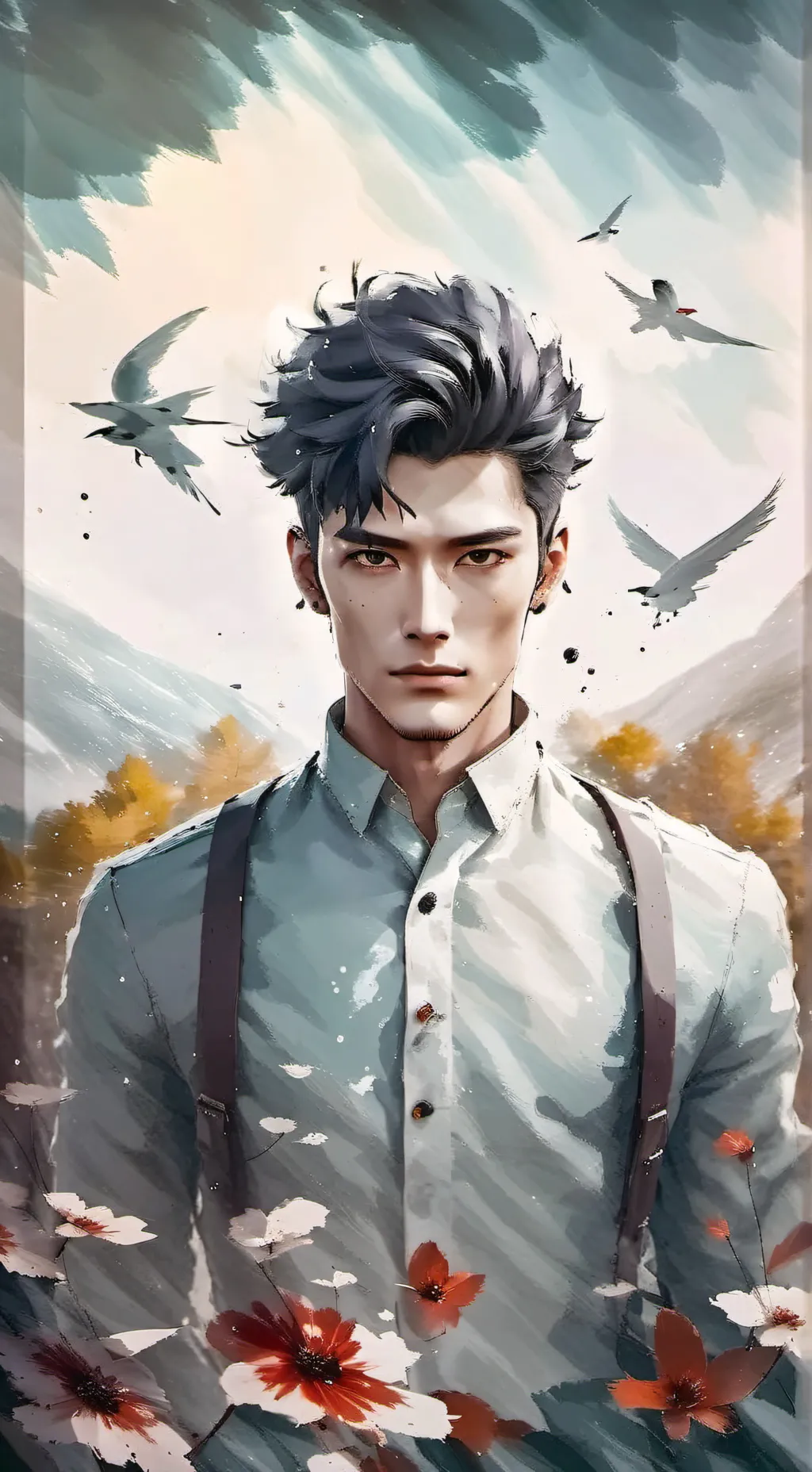 ai character: patrick background