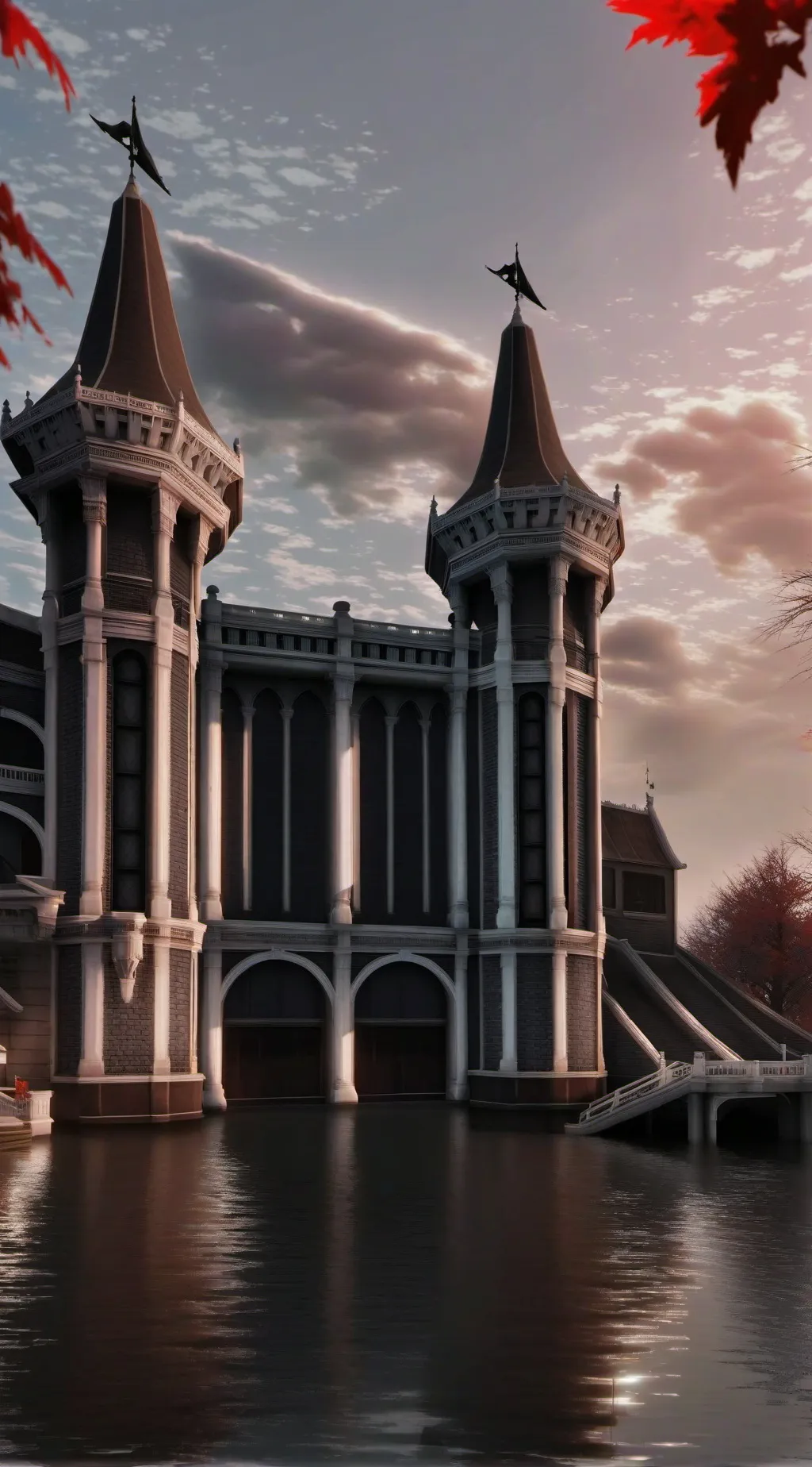 ai character: Slytherin gang  background