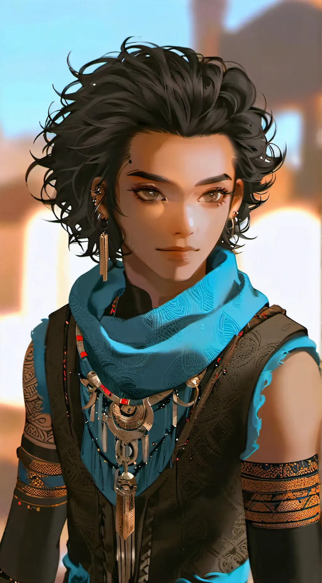 ai character: Lamdig background