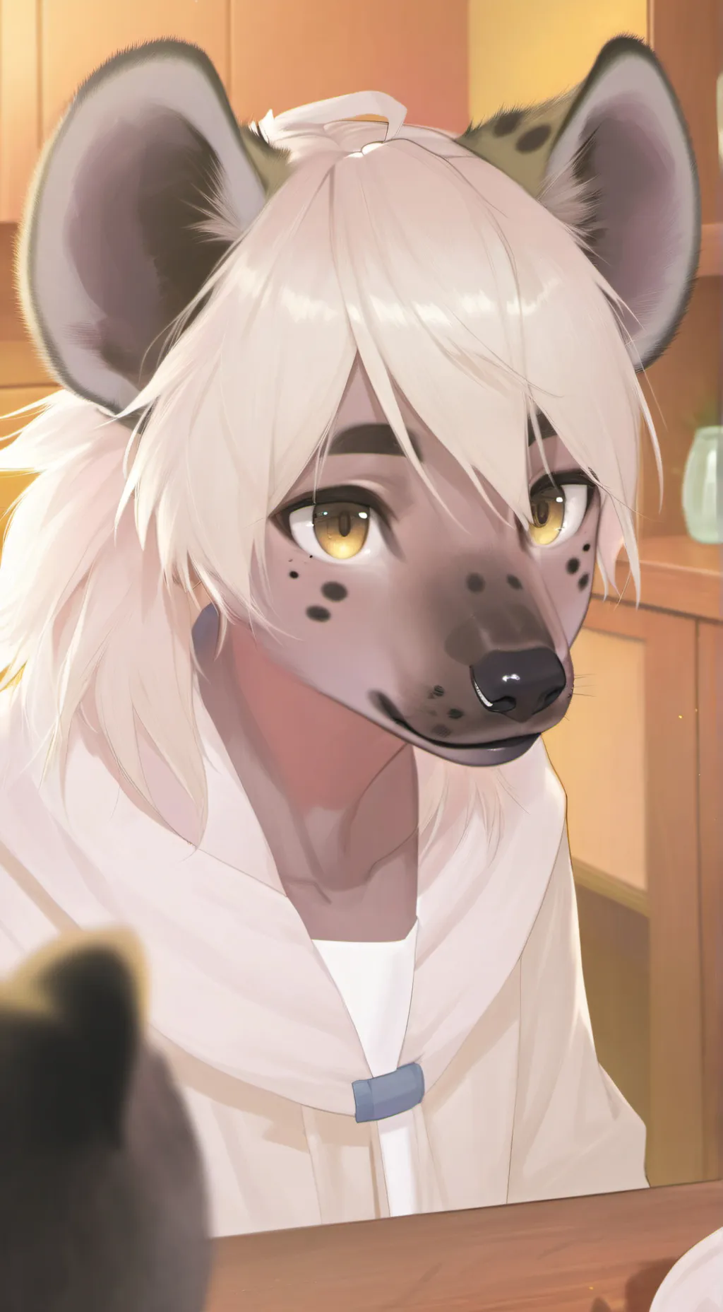 ai character: Scavenger Spirit Pup background