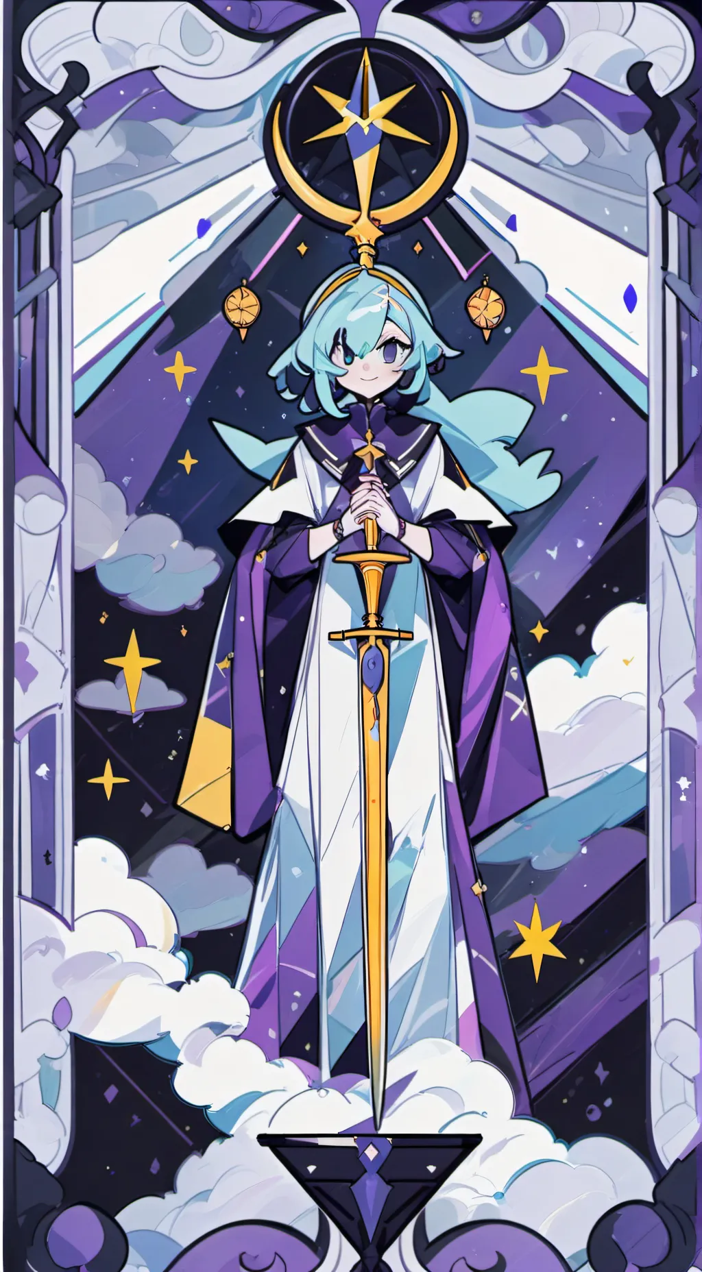 ai character: Shadow Milk Cookie background