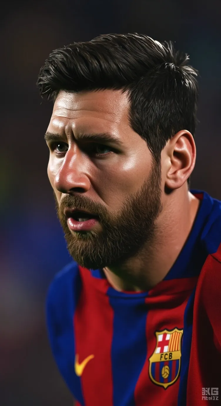 ai character: MESSI  background