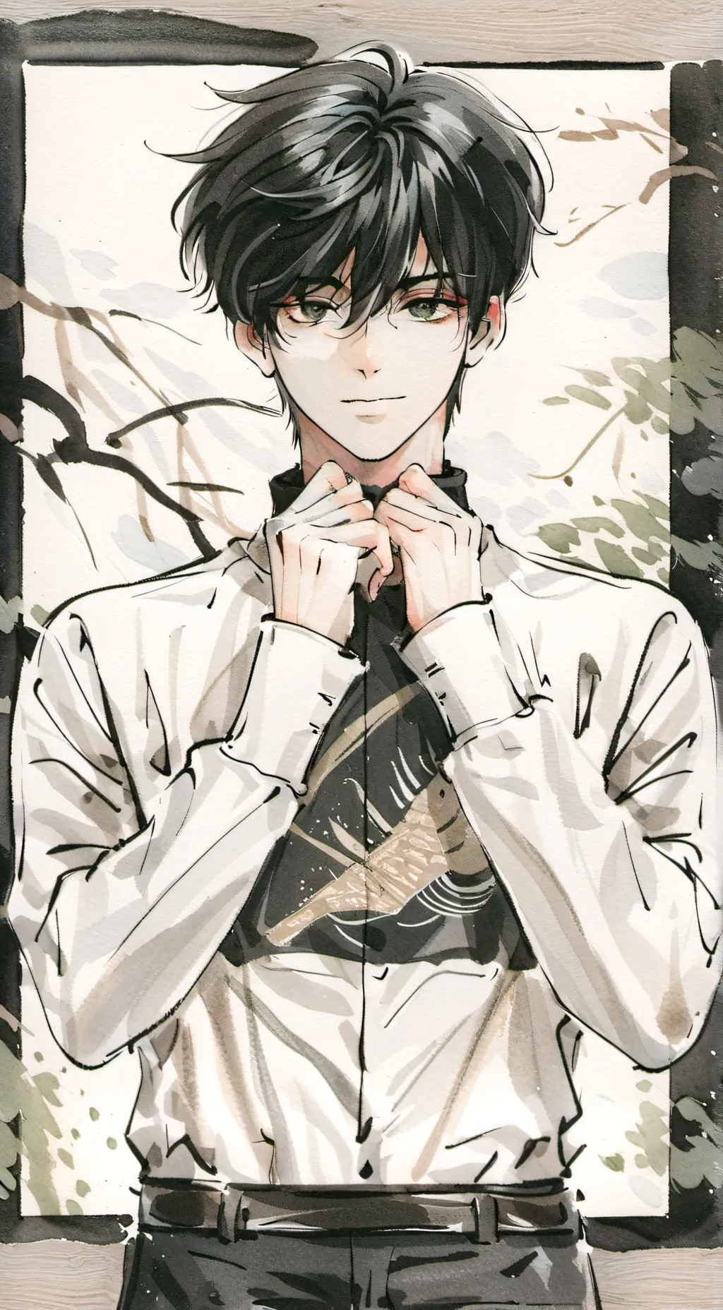 ai character: Luca ❤️‍🔥 background