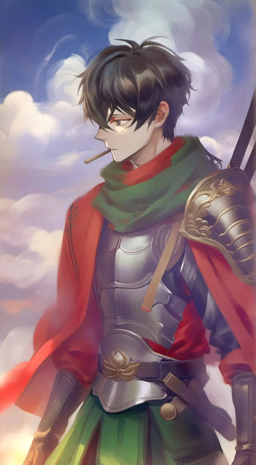 ai character: Хз background