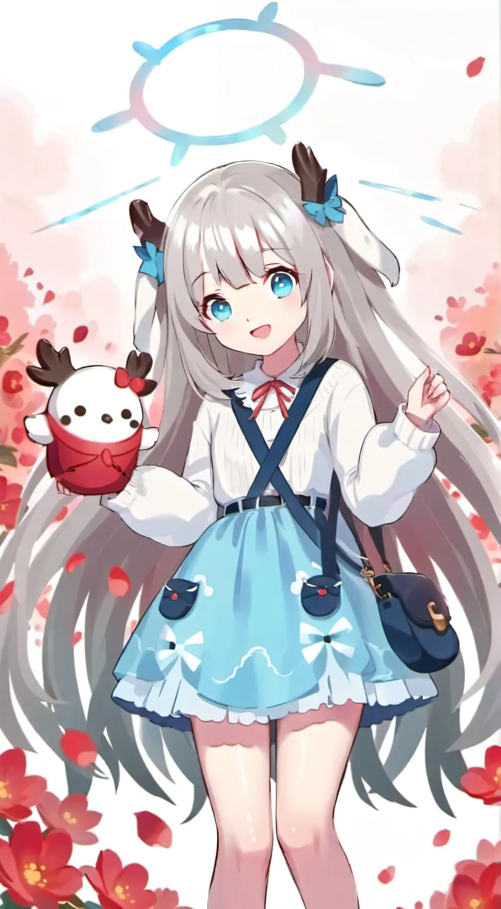 ai character: Cinnamon  Girl background