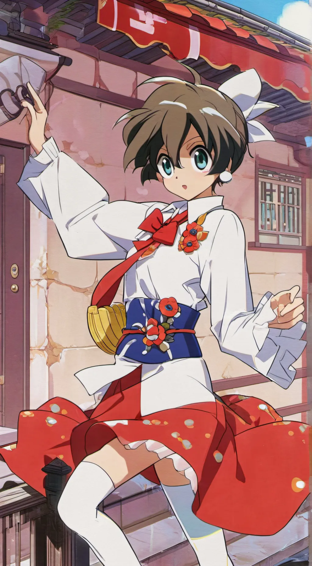 ai character: tiktok cat background