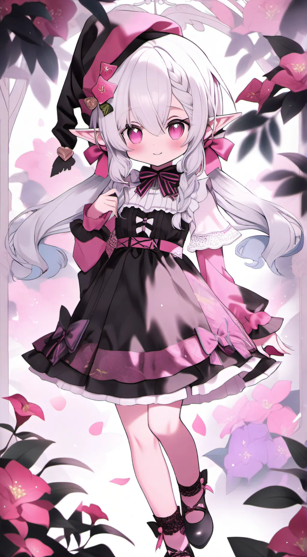 ai character: elfo background