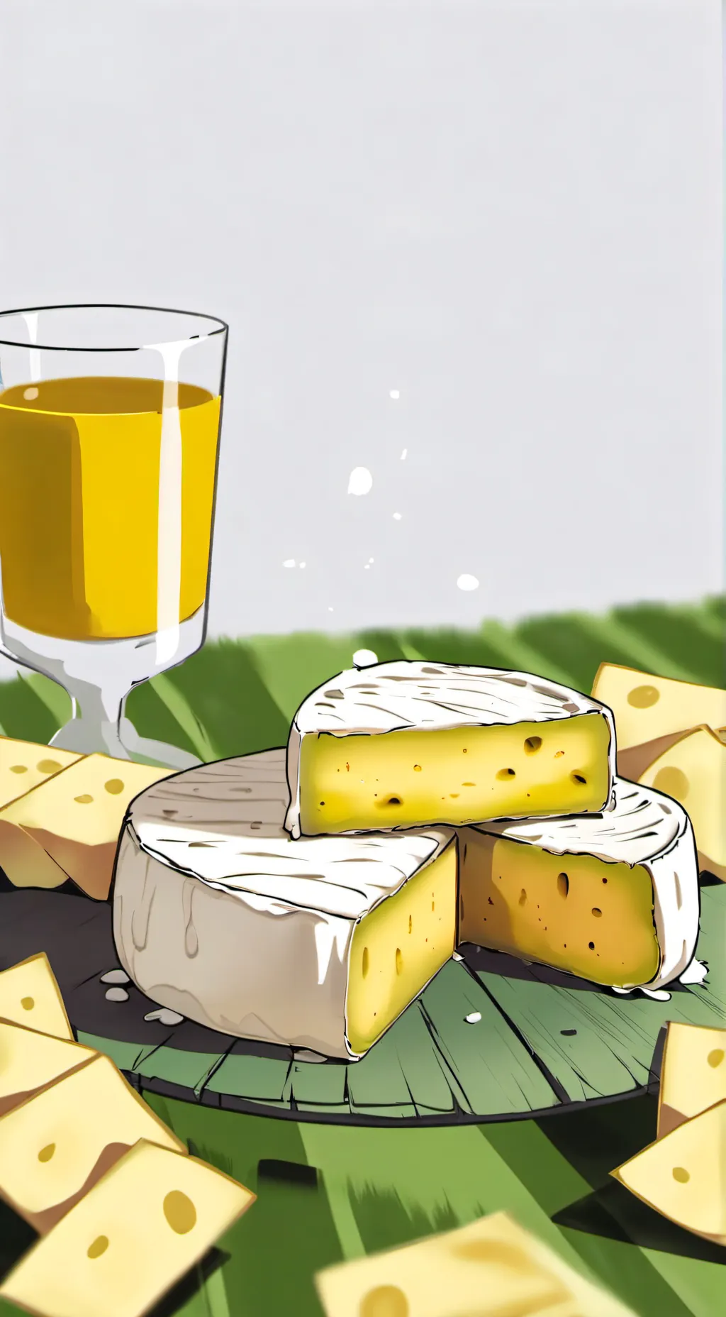 ai character: queso🧀 background