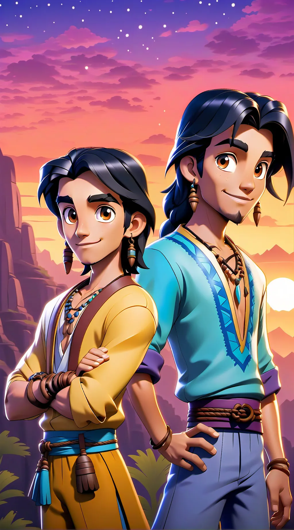 ai character: El Dorado  background