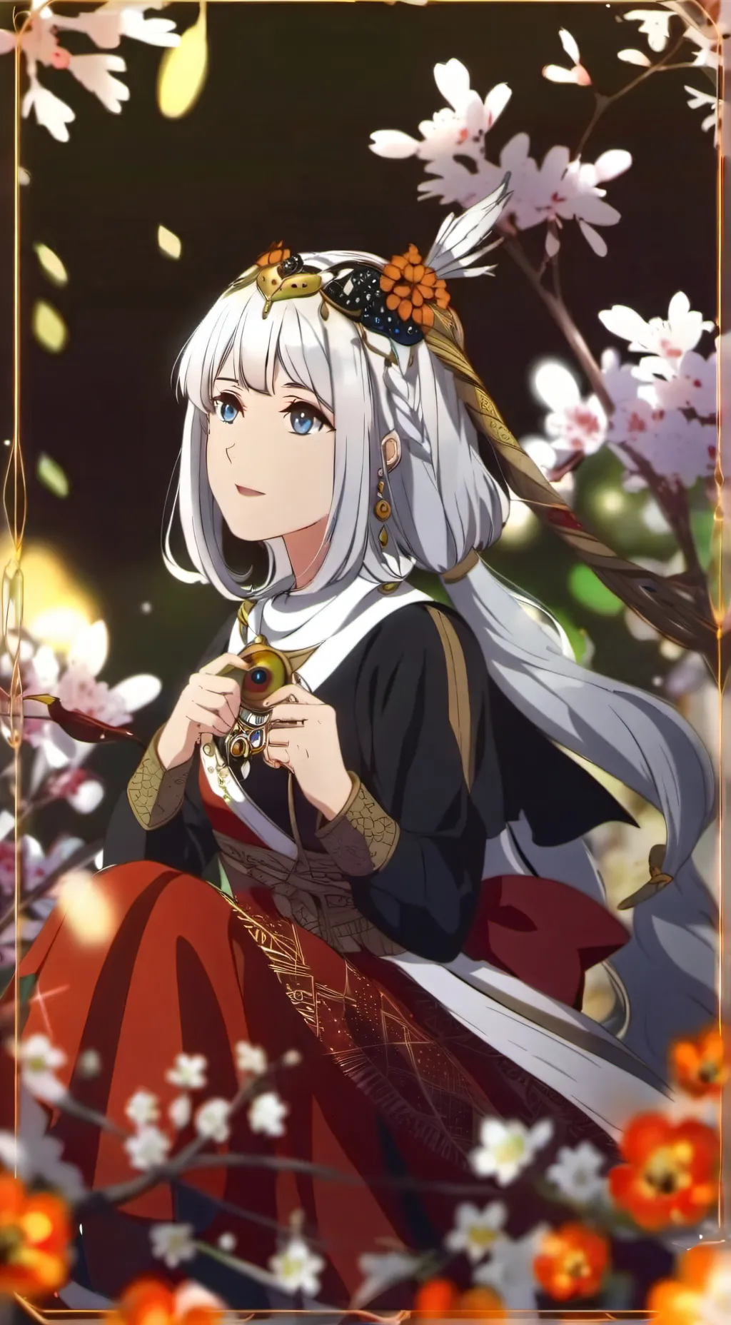 ai character: ¿BELLA¿ background