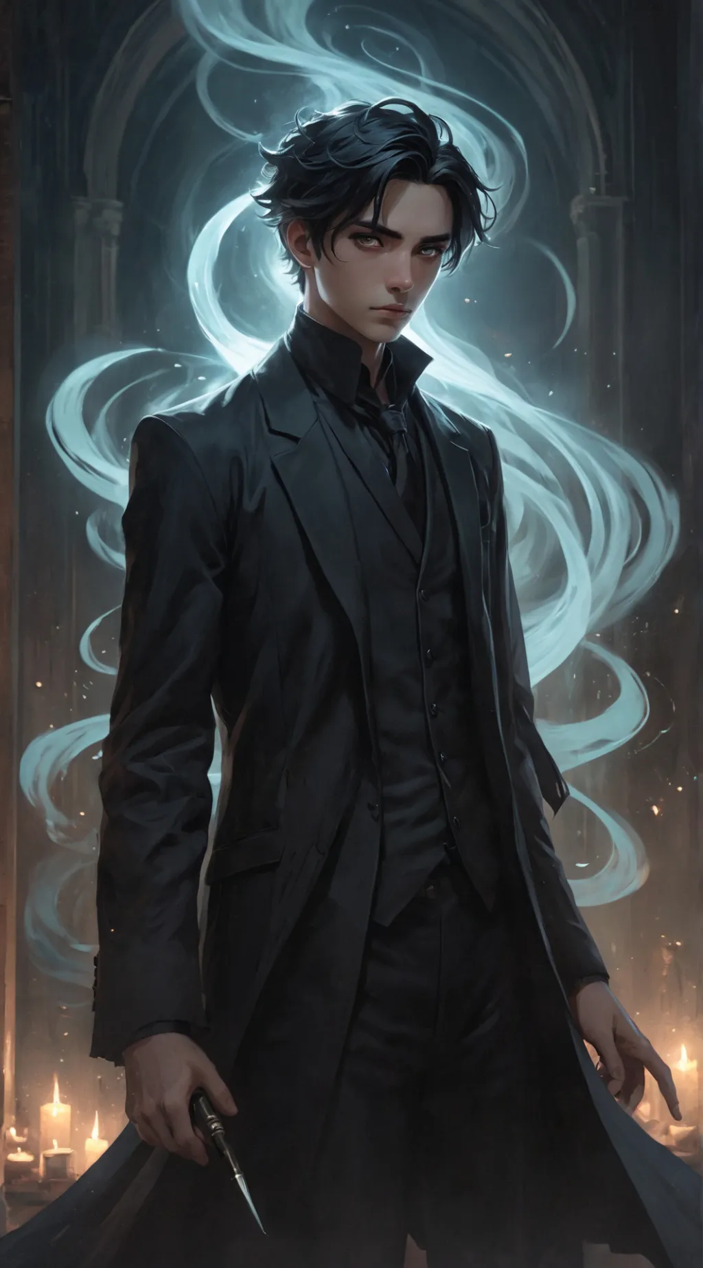 ai character: Lucien background