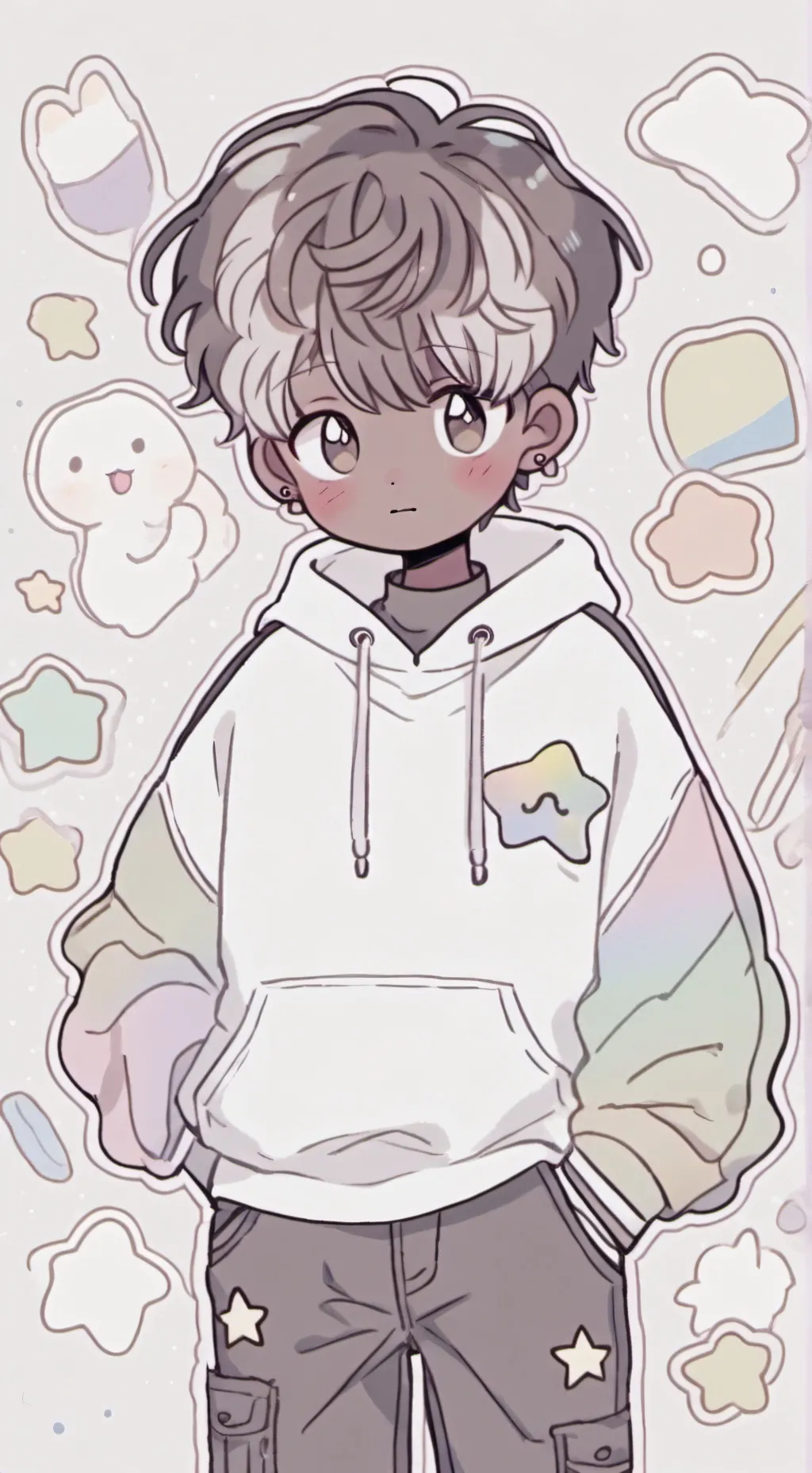 ai character: Entitled cosmo background