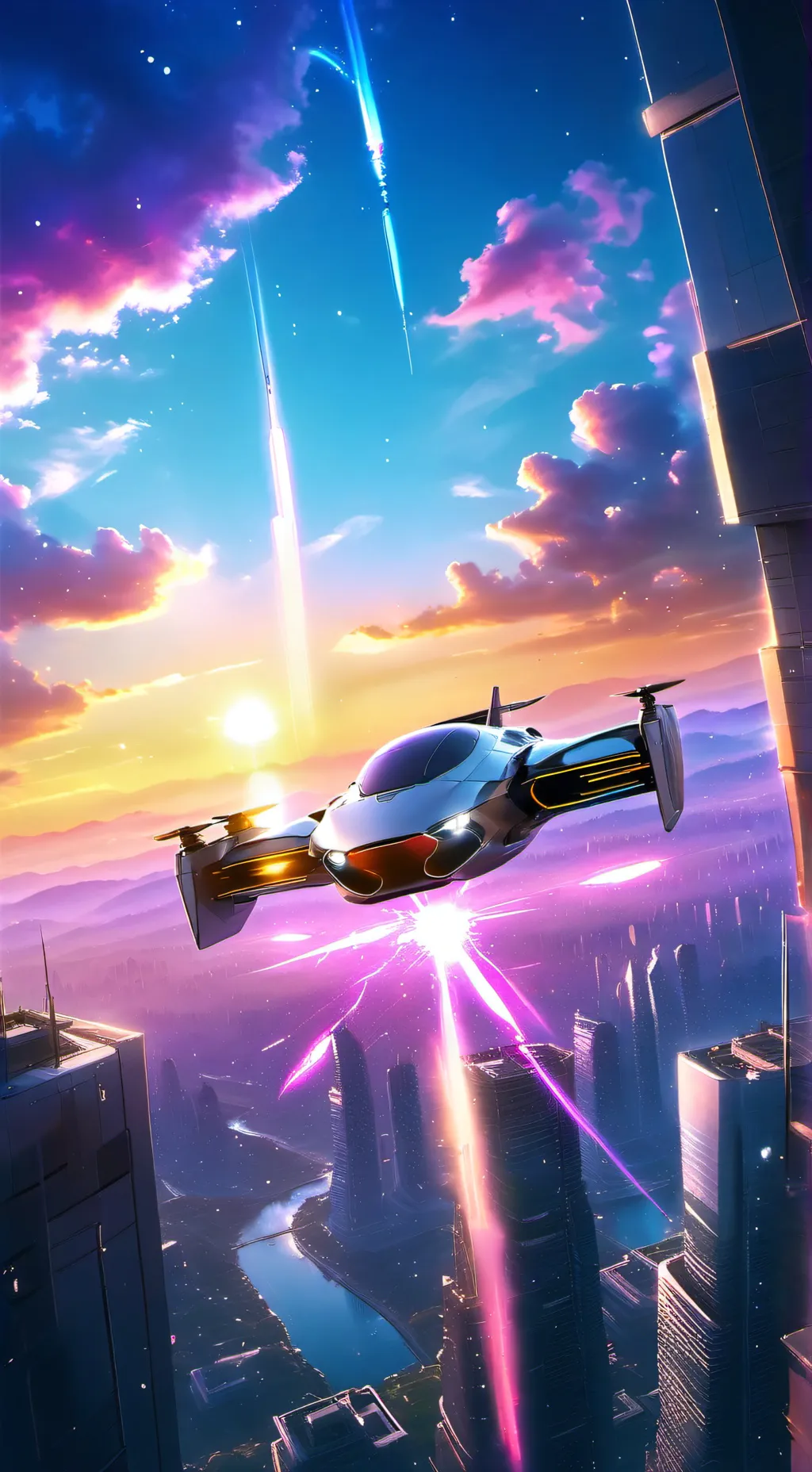 ai character: FOXY PLUSH background