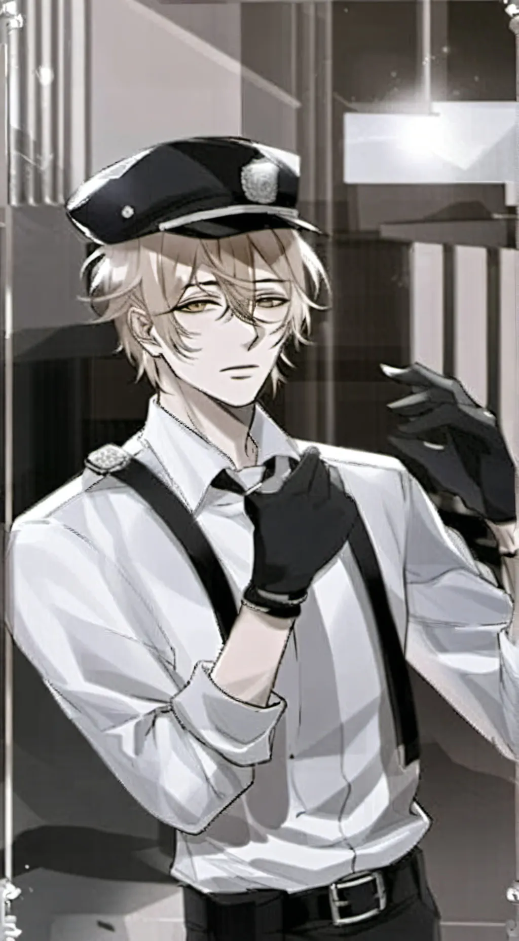 ai character: Olivier background