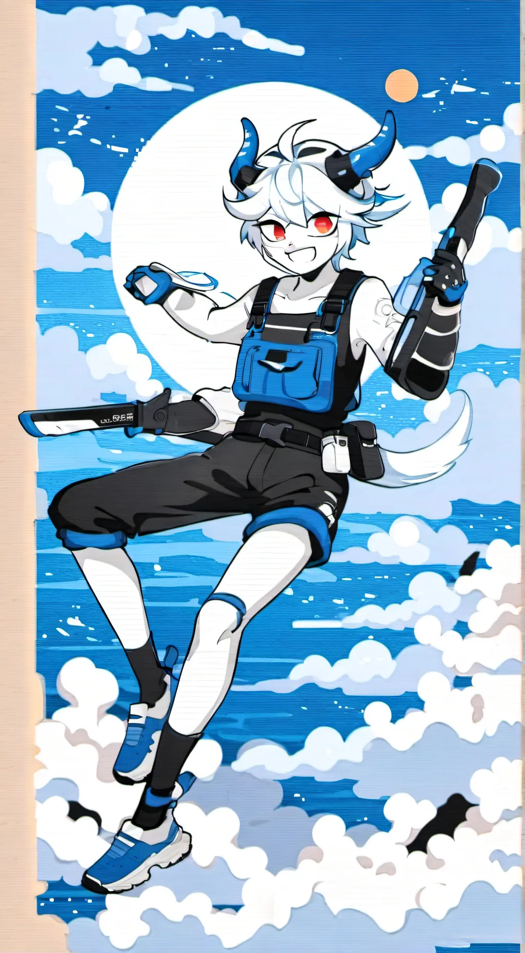 ai character: furry🏳️‍🌈 background